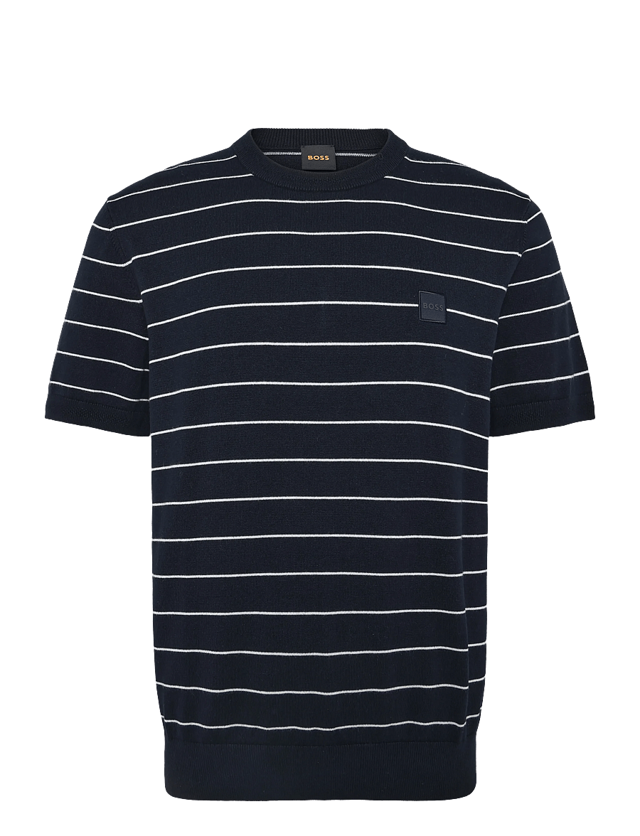 BOSS - Kanacho - Ümara kaelusega - dark blue - 0