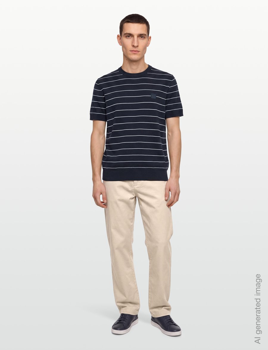 BOSS - Kanacho - round necks - dark blue - 0