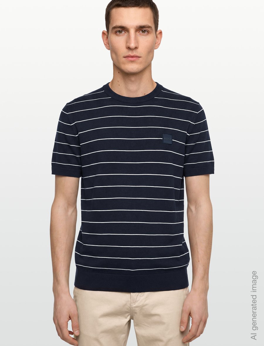 BOSS - Kanacho - round necks - dark blue - 3