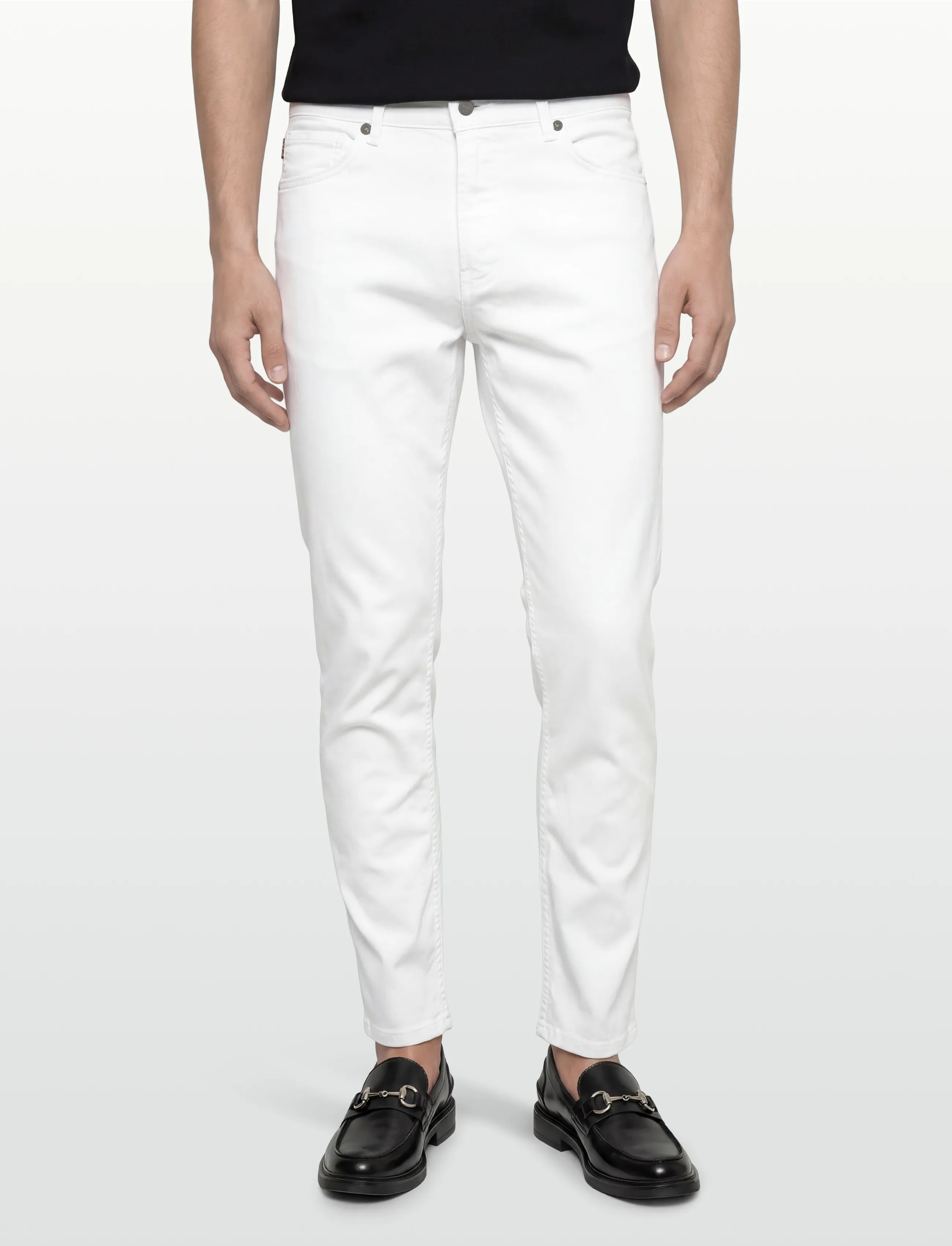 BOSS - RE.MAINE BO - bukser & jeans - natural - 3
