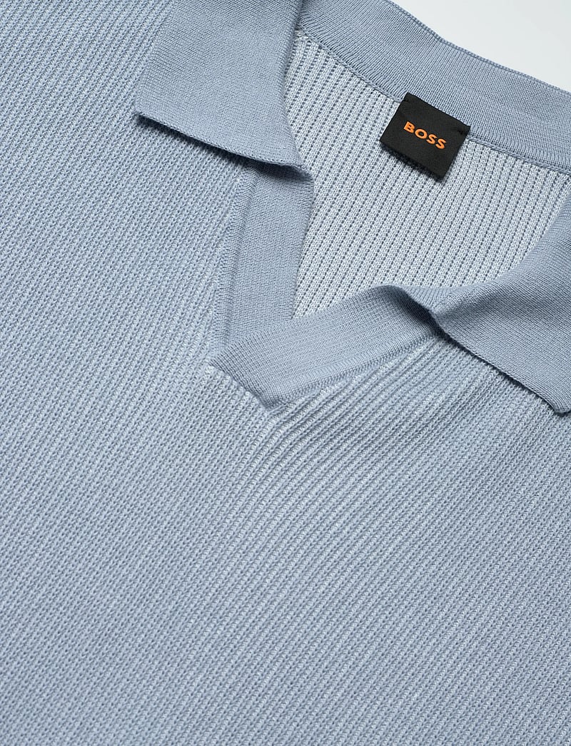 BOSS - Aravolo - stickade pikéer - light/pastel blue - 4