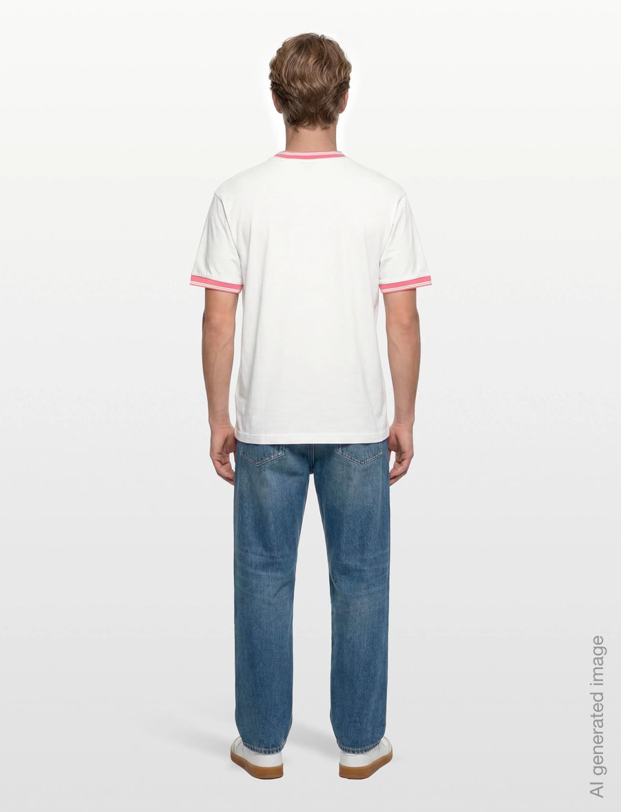 BOSS - Te_Blocks - kortärmade t-shirts - natural - 4