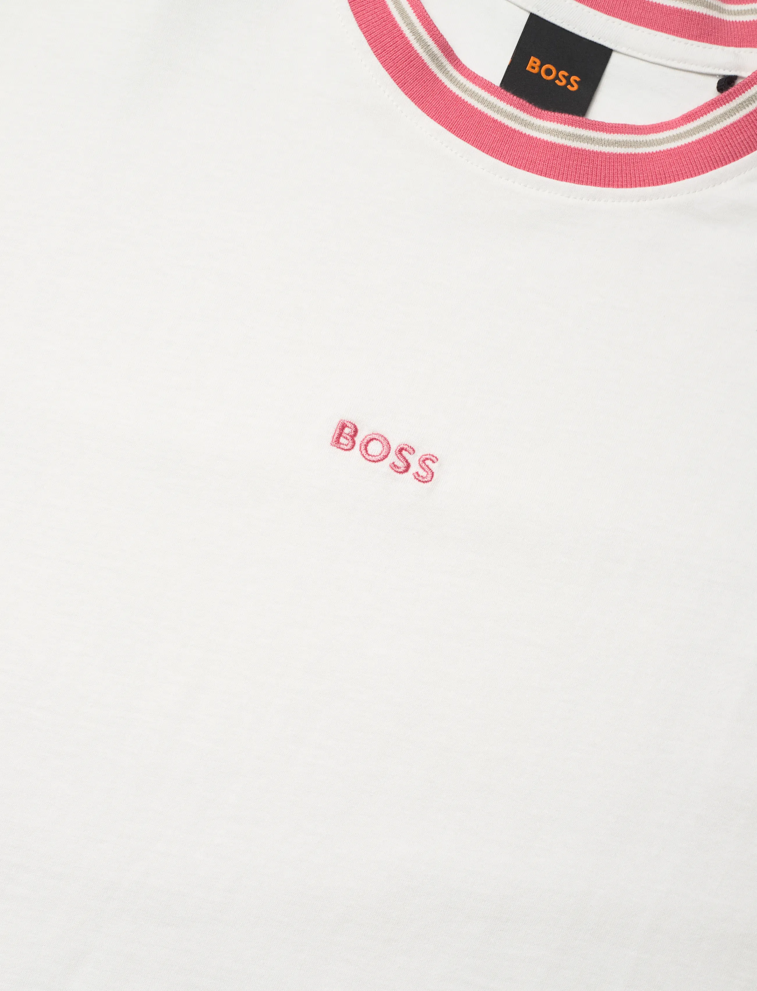 BOSS - Te_Blocks - kortærmede t-shirts - natural - 5