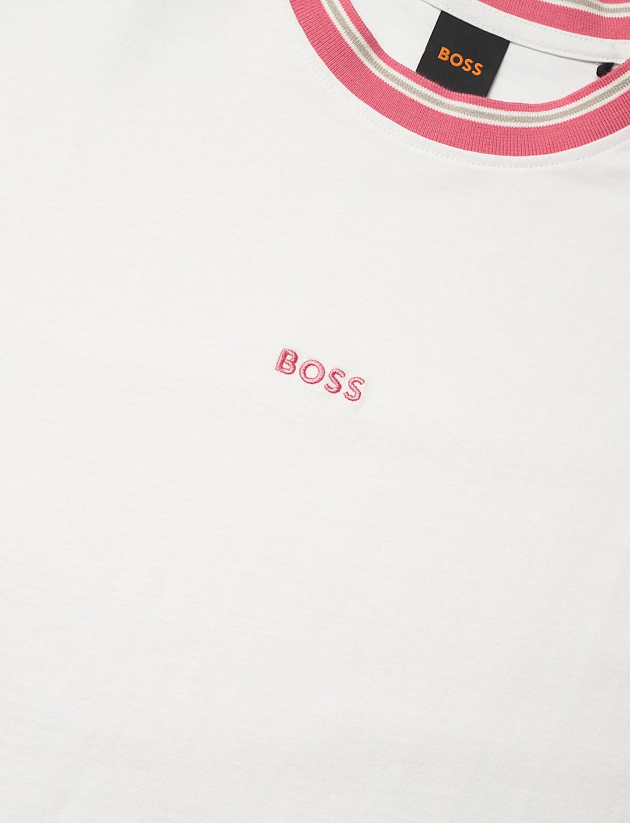 BOSS - Te_Blocks - kortärmade t-shirts - natural - 5