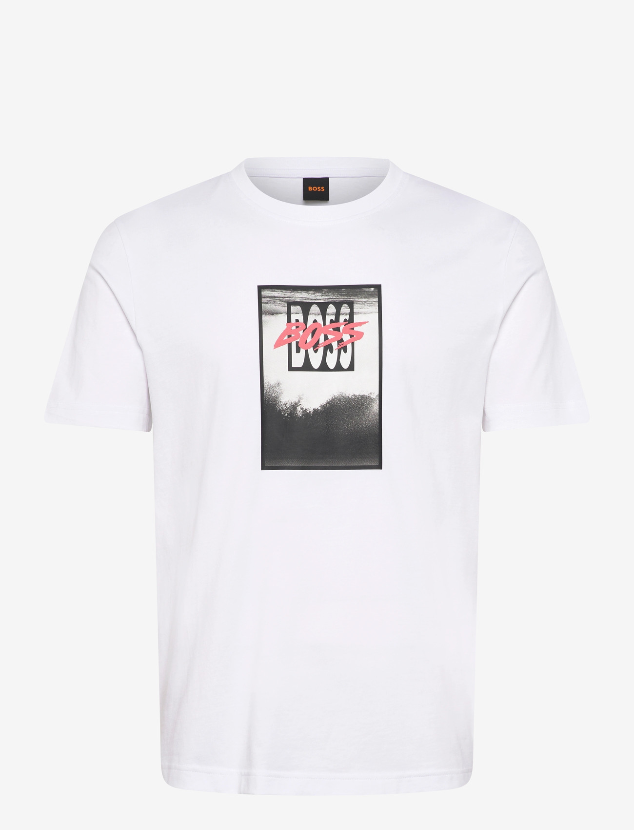 BOSS - Te_Dj - kortærmede t-shirts - white - 1