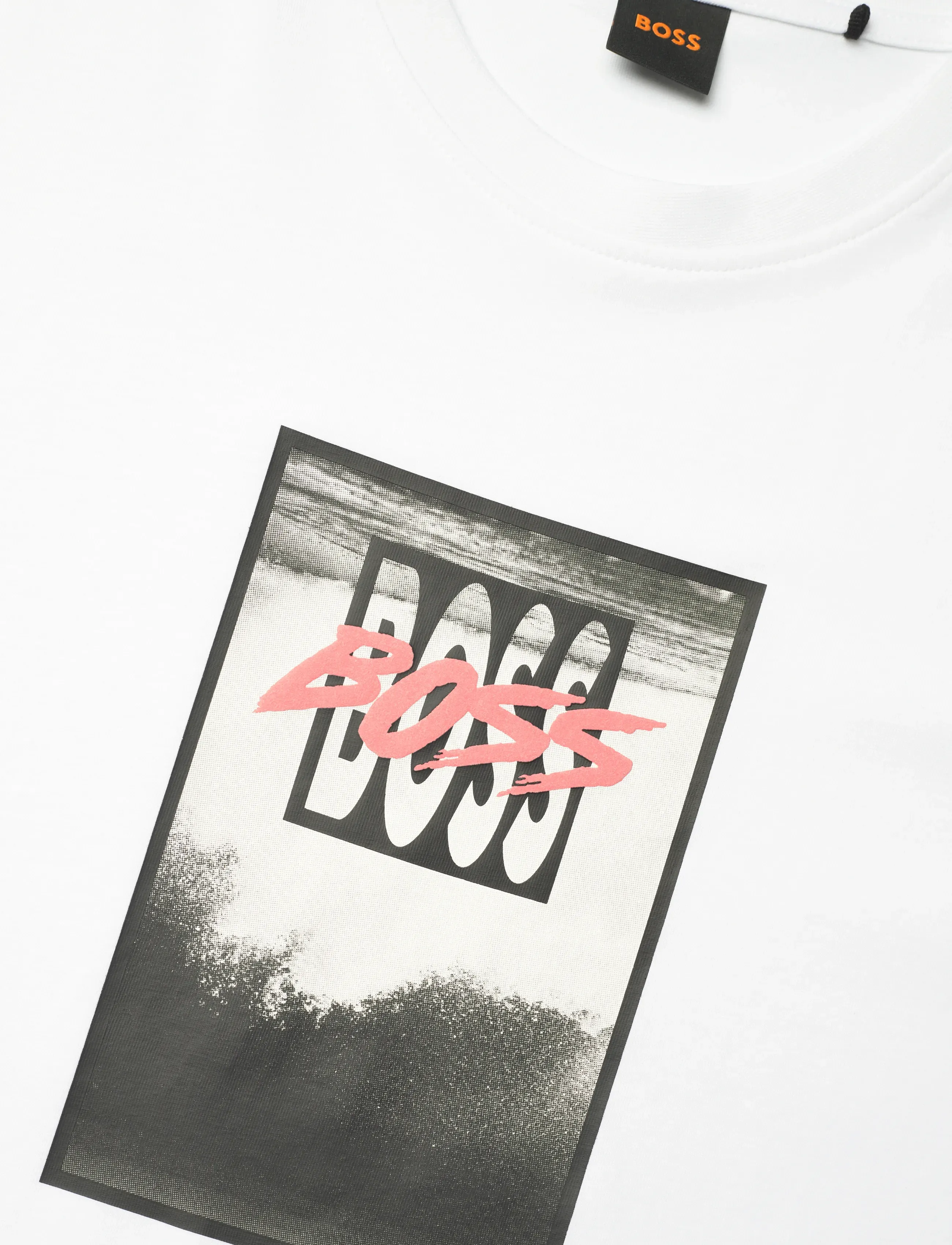 BOSS - Te_Dj - kortærmede t-shirts - white - 5