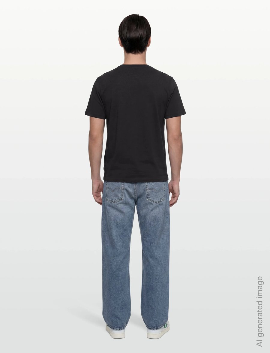 BOSS - Te_Bass - short-sleeved t-shirts - black - 4