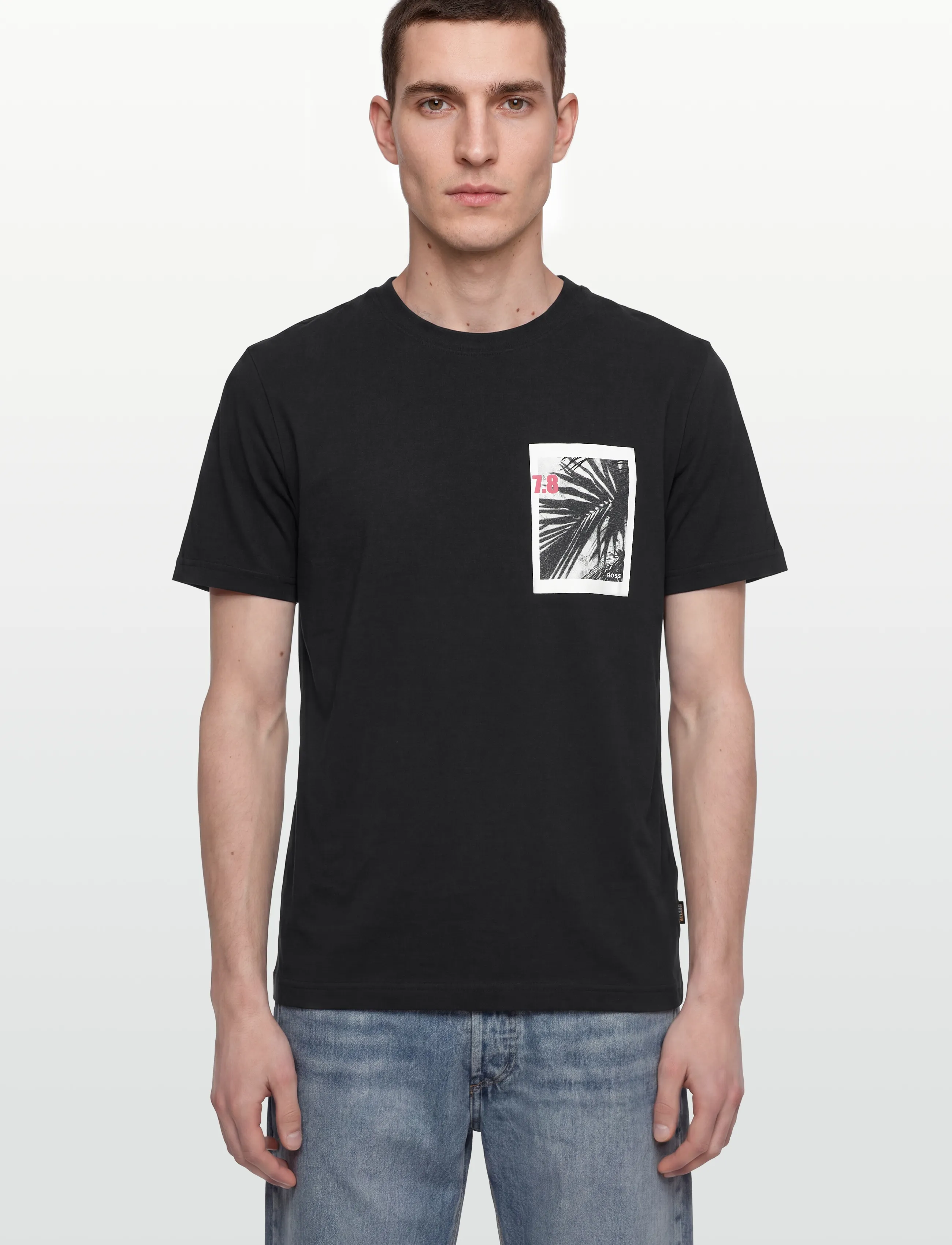 BOSS - Te_Board - kortærmede t-shirts - black - 3