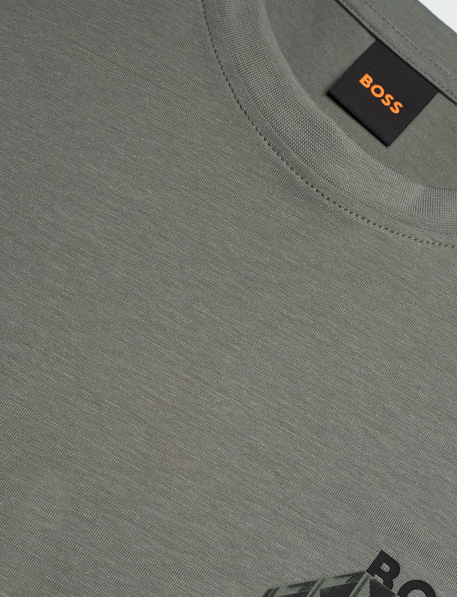 BOSS - Te_Board - kurzärmelige t-shirts - open grey - 5