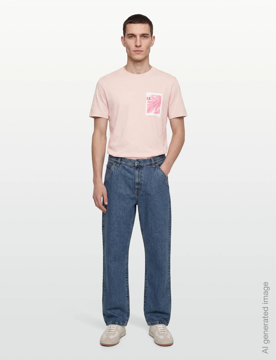 BOSS - Te_Board - kurzärmelige t-shirts - open pink - 0