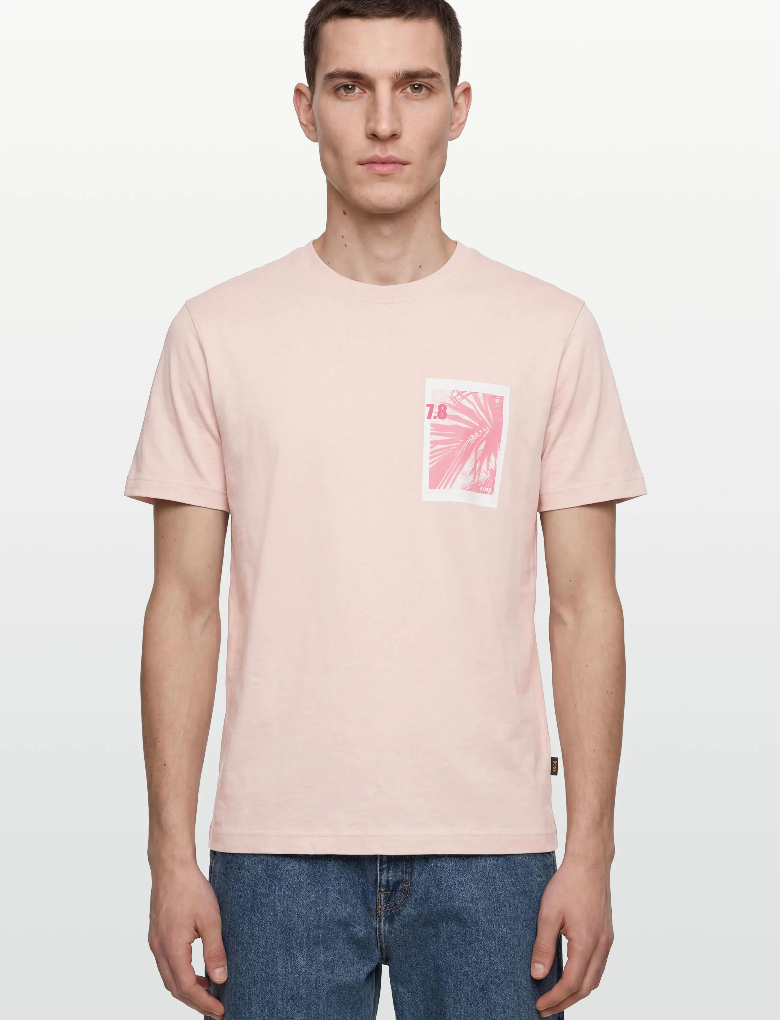 BOSS - Te_Board - kurzärmelig - open pink - 3