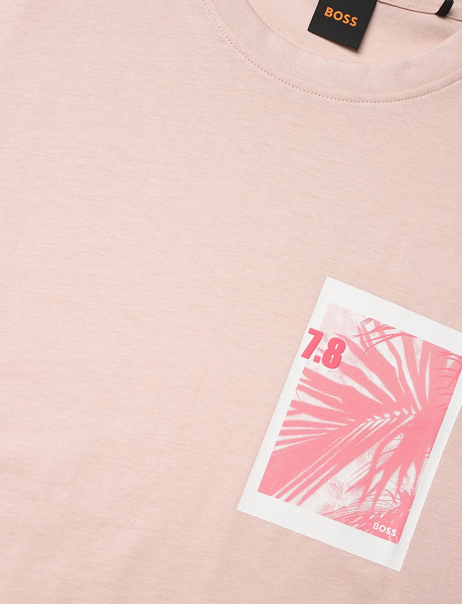 BOSS - Te_Board - kurzärmelige t-shirts - open pink - 5