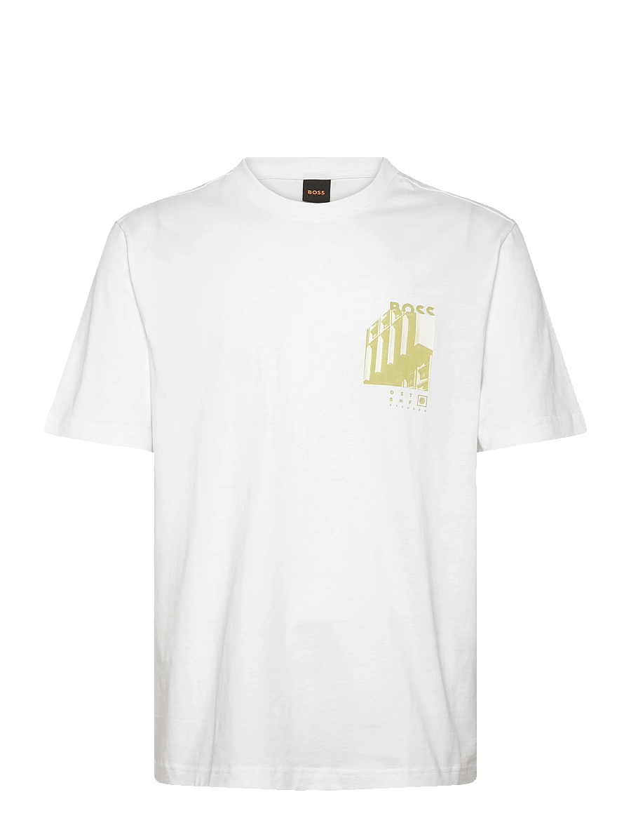 BOSS - Te_Board - kurzärmelige t-shirts - white - 1