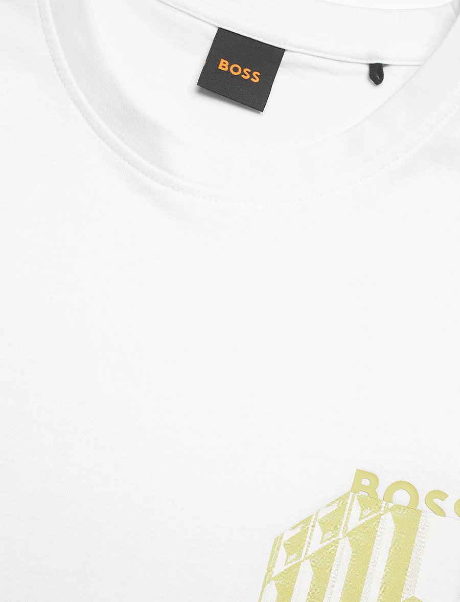 BOSS - Te_Board - kurzärmelige t-shirts - white - 5