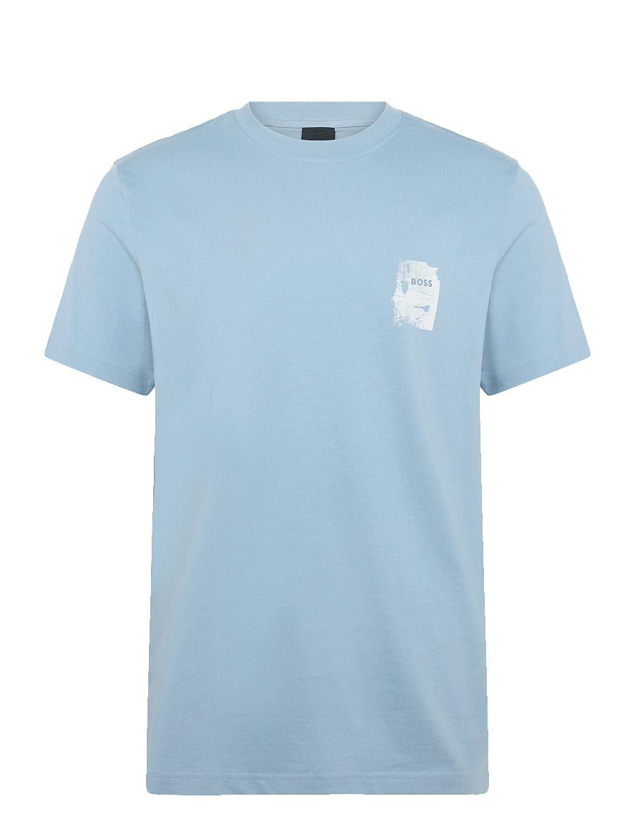 BOSS - Te_Groove - kurzärmelige t-shirts - light/pastel blue - 0