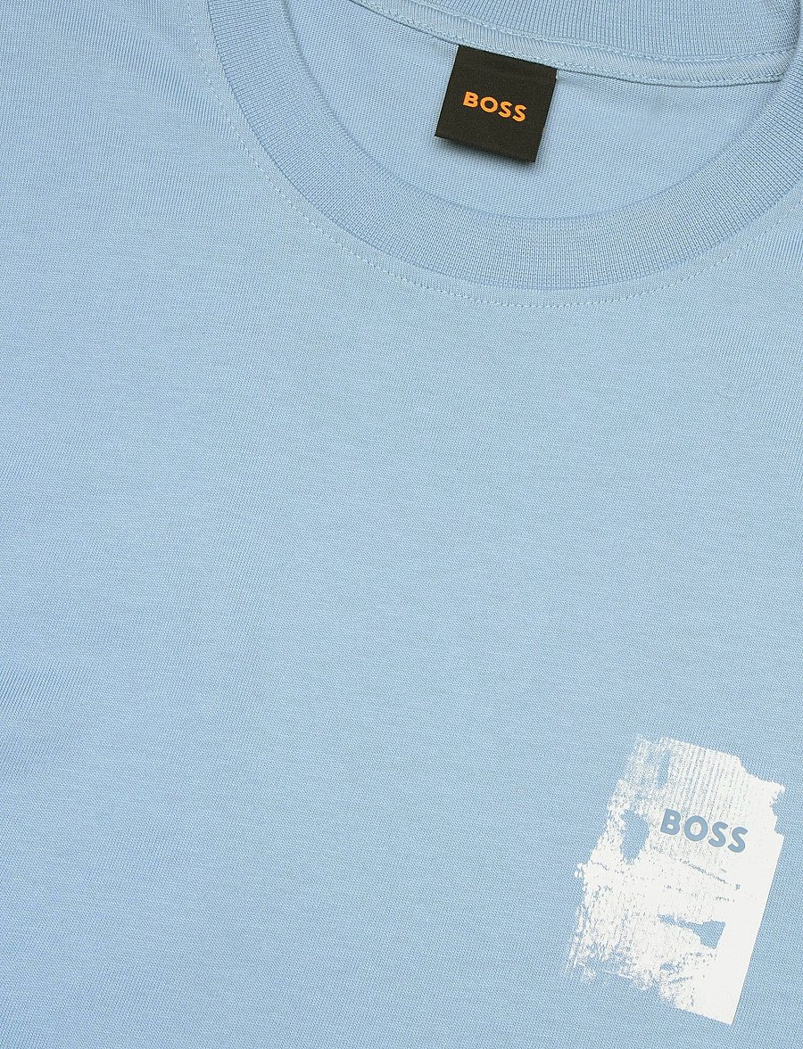 BOSS - Te_Groove - kurzärmelige t-shirts - light/pastel blue - 2