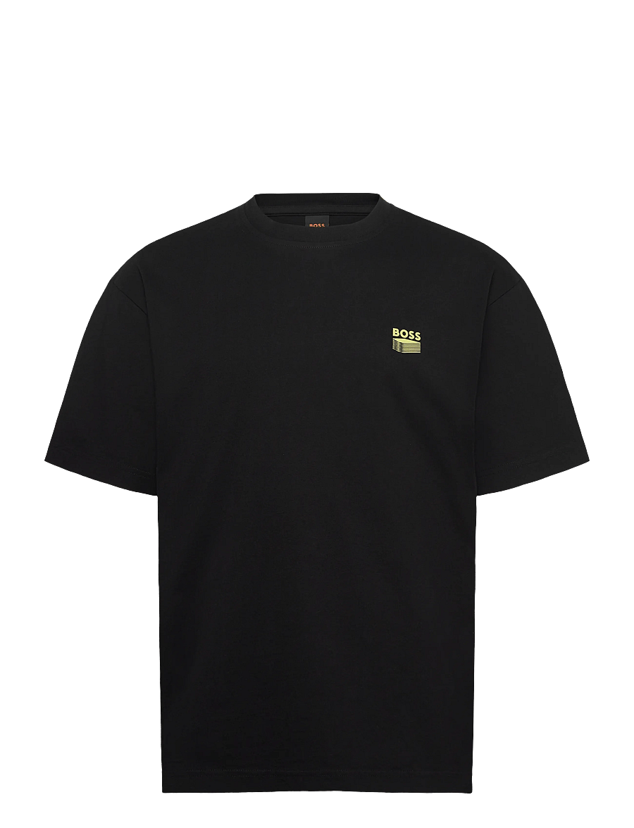 BOSS - Te_Brutalism - kortærmede t-shirts - black - 1