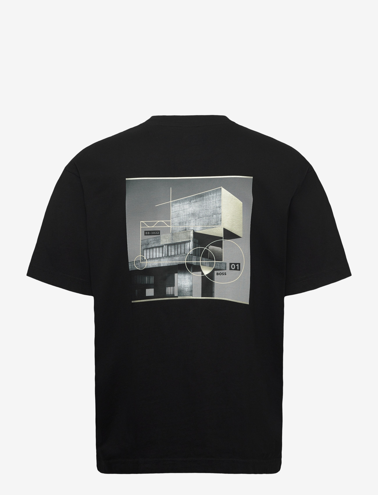 BOSS - Te_Brutalism - kortærmede t-shirts - black - 2