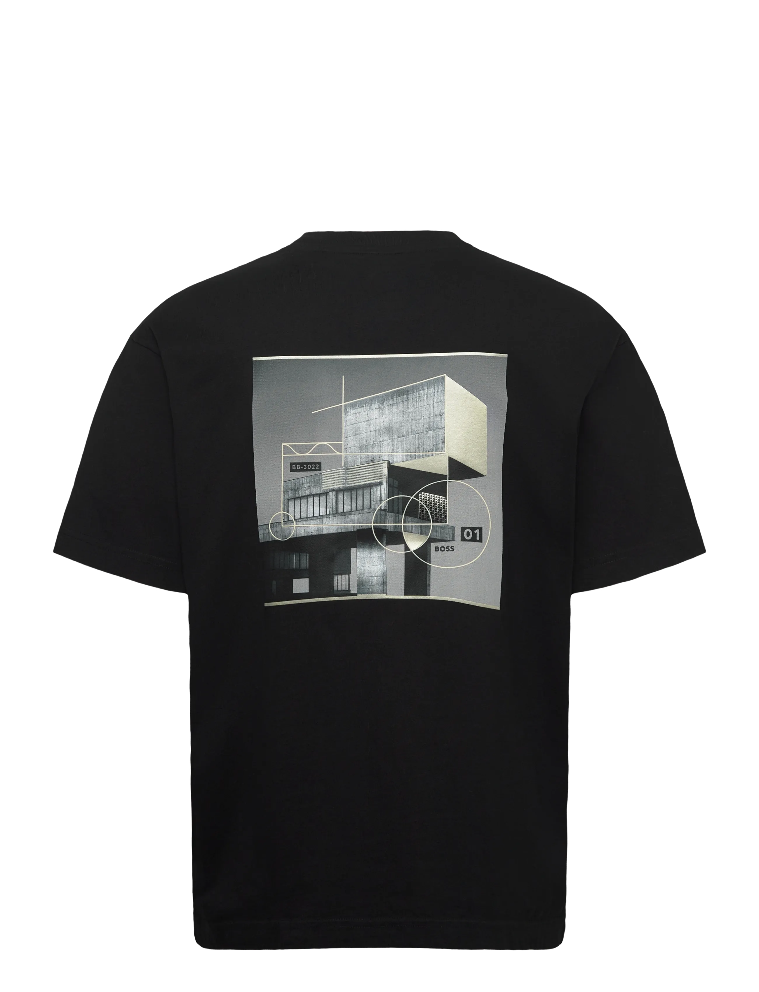 BOSS - Te_Brutalism - kortærmede t-shirts - black - 2