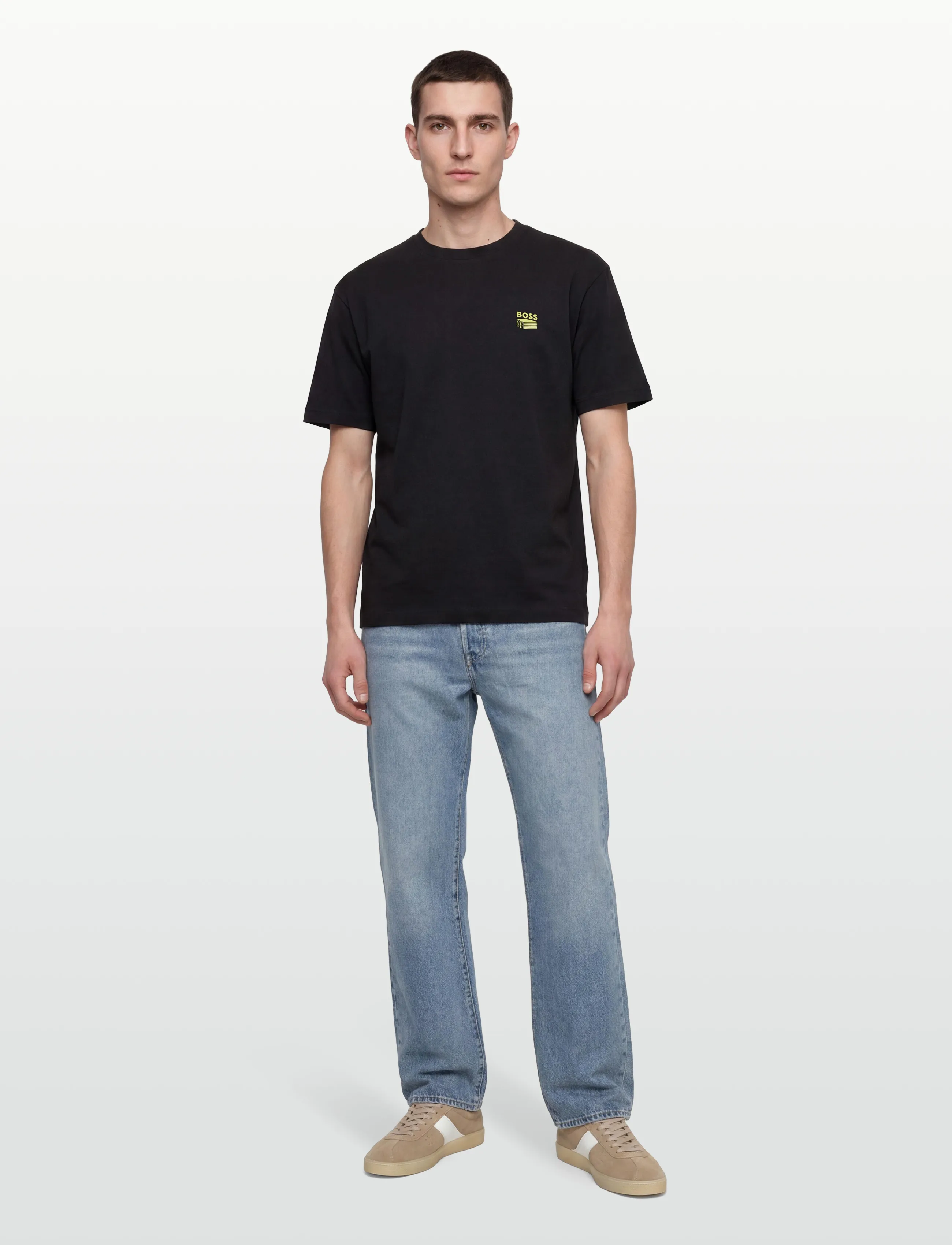 BOSS Te_Brutalism - Clothing - BLACK / black