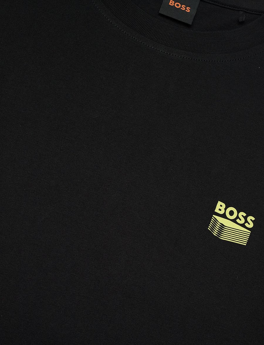 BOSS - Te_Brutalism - kortærmede t-shirts - black - 5