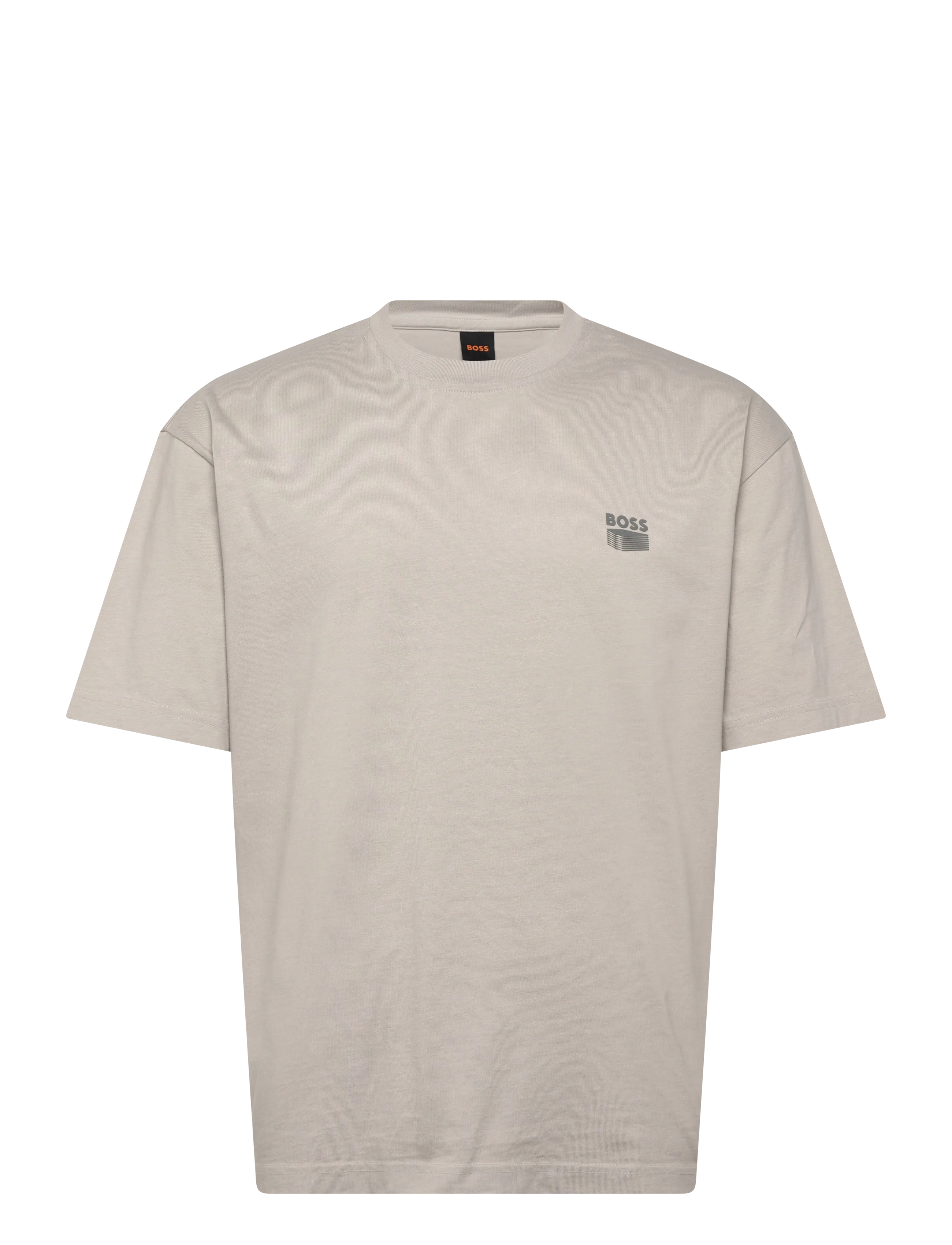 BOSS Te_Brutalism - T-krekli ar īsām piedurknēm - OPEN GREY / grey