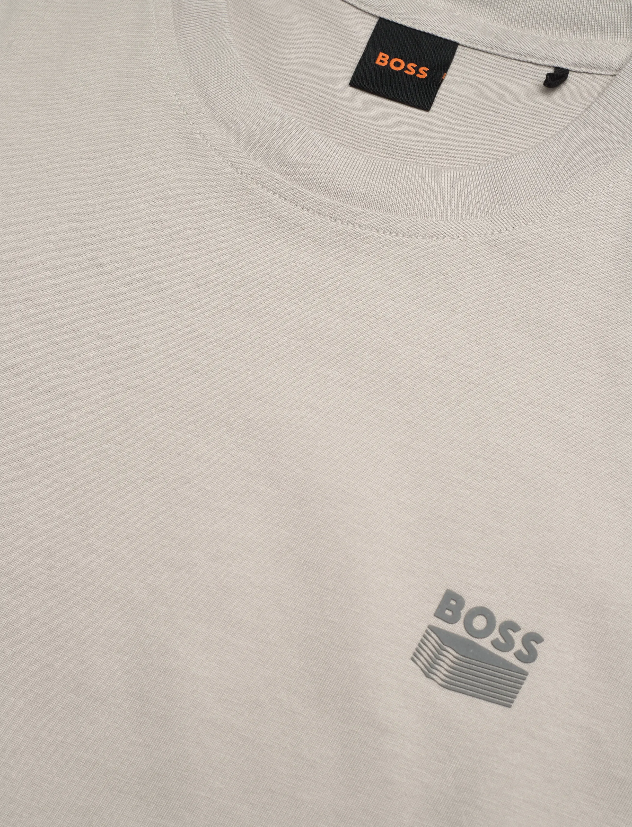 BOSS - Te_Brutalism - kortærmede t-shirts - open grey - 5