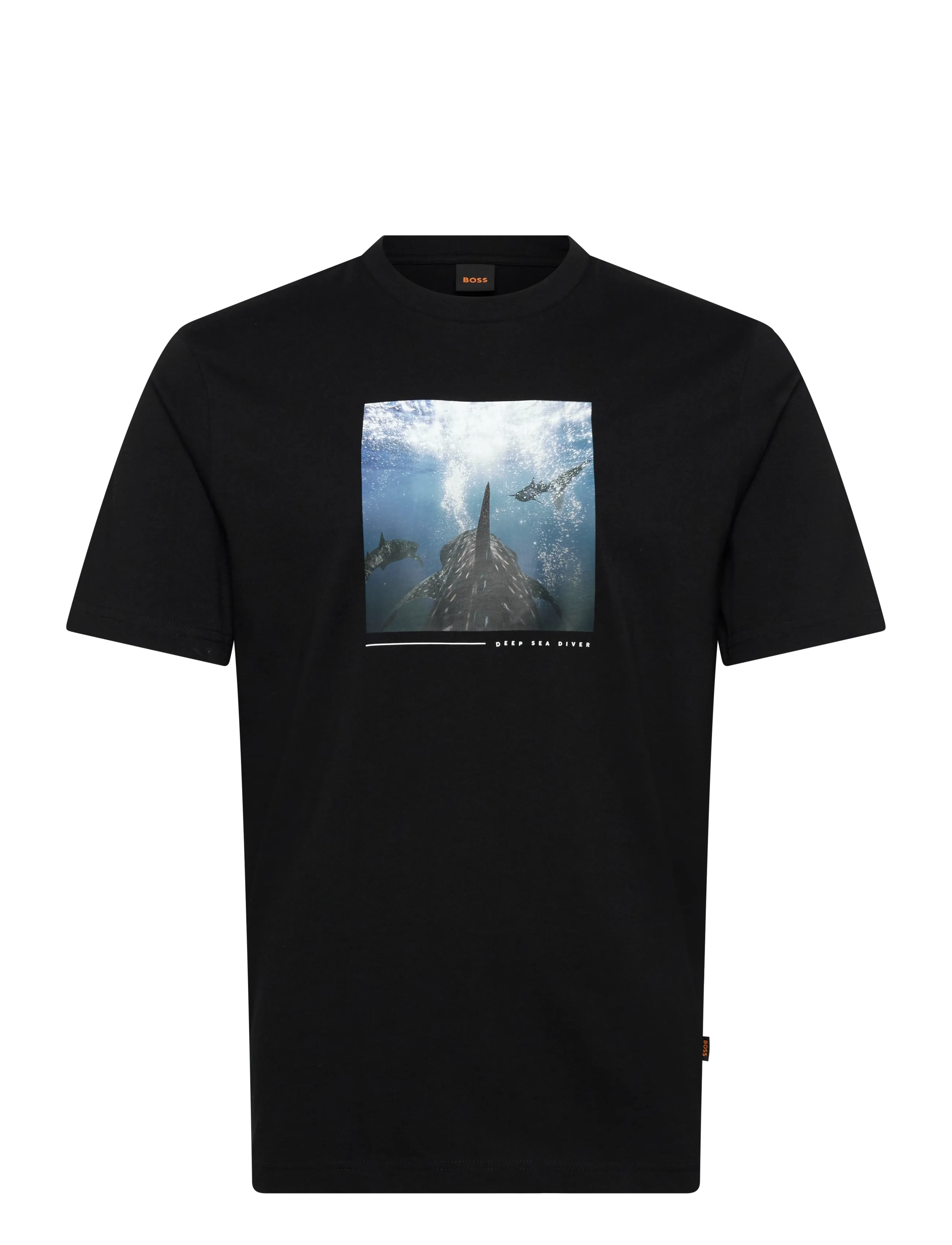 BOSS Te_Creature - BOSS Orange - BLACK / black