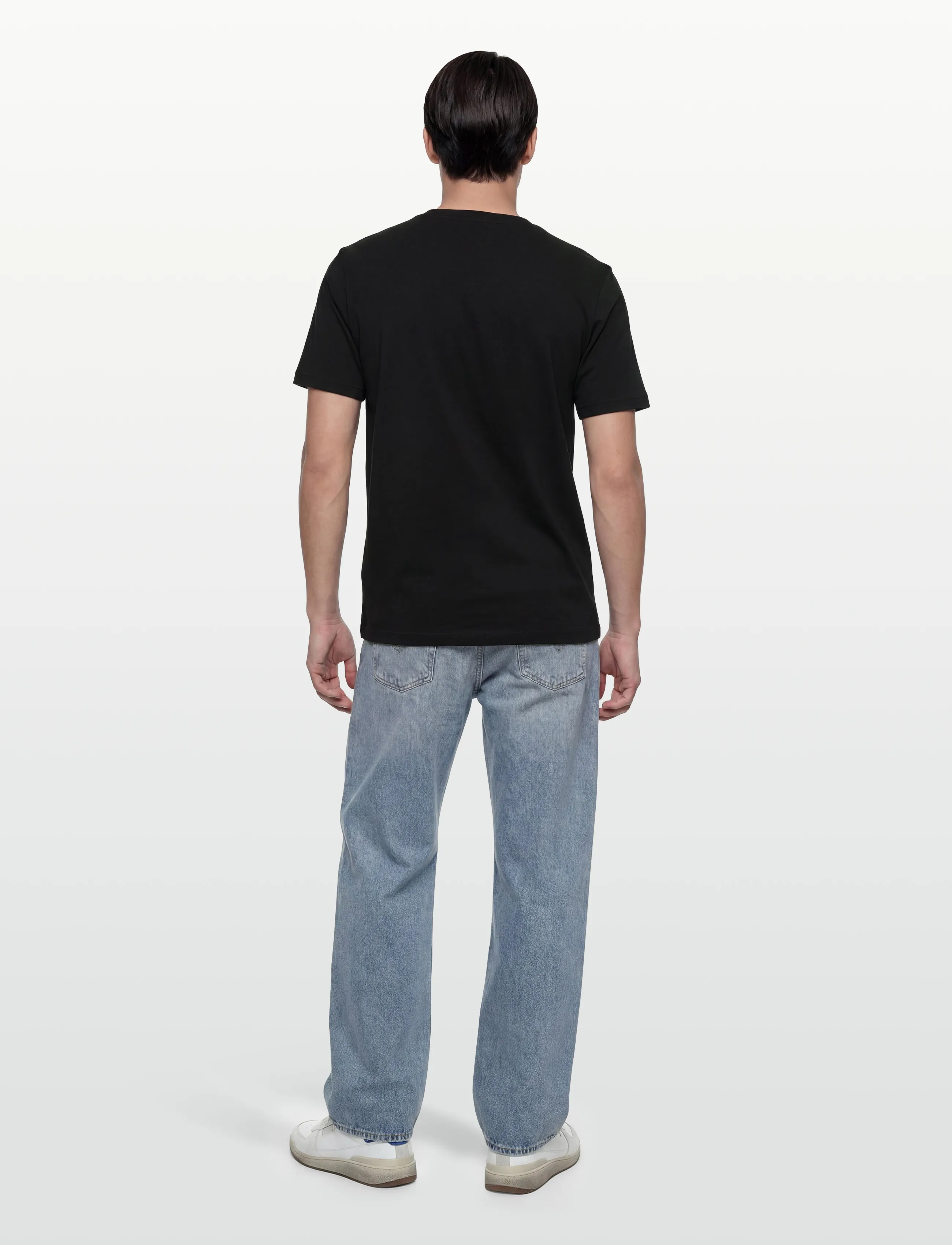 Cotton-jersey T-shirt with printed artwork 7