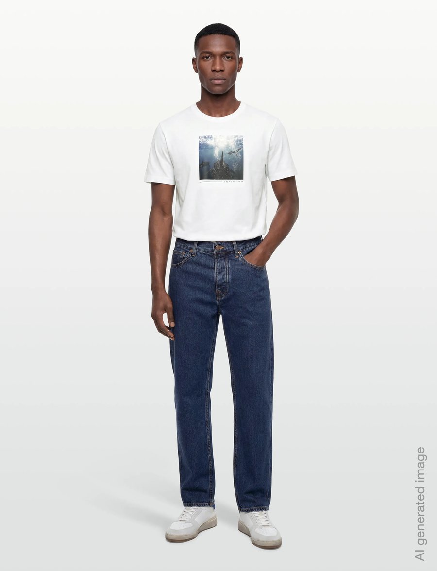 BOSS - Te_Creature - kortärmade t-shirts - natural - 0