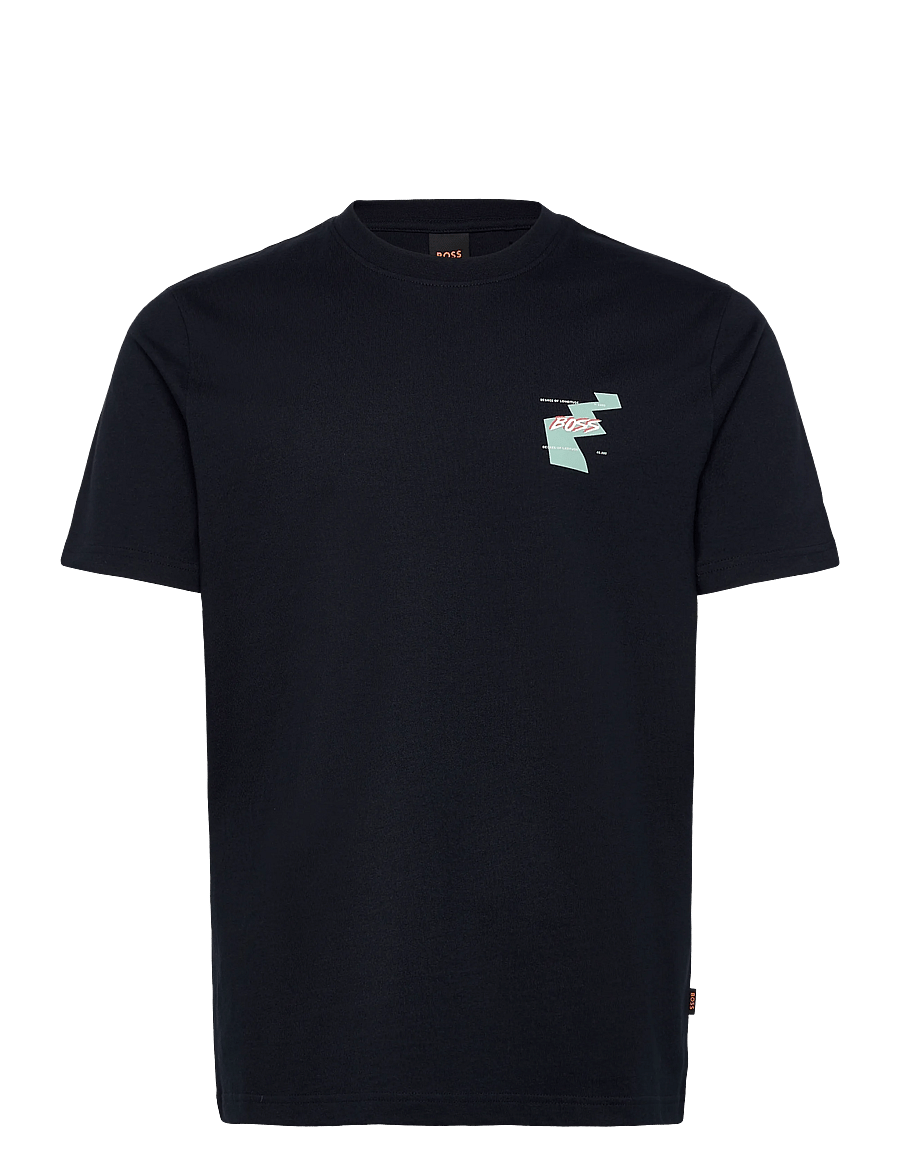 BOSS - Te_Movement - lühikeste varrukatega t-särgid - dark blue - 1