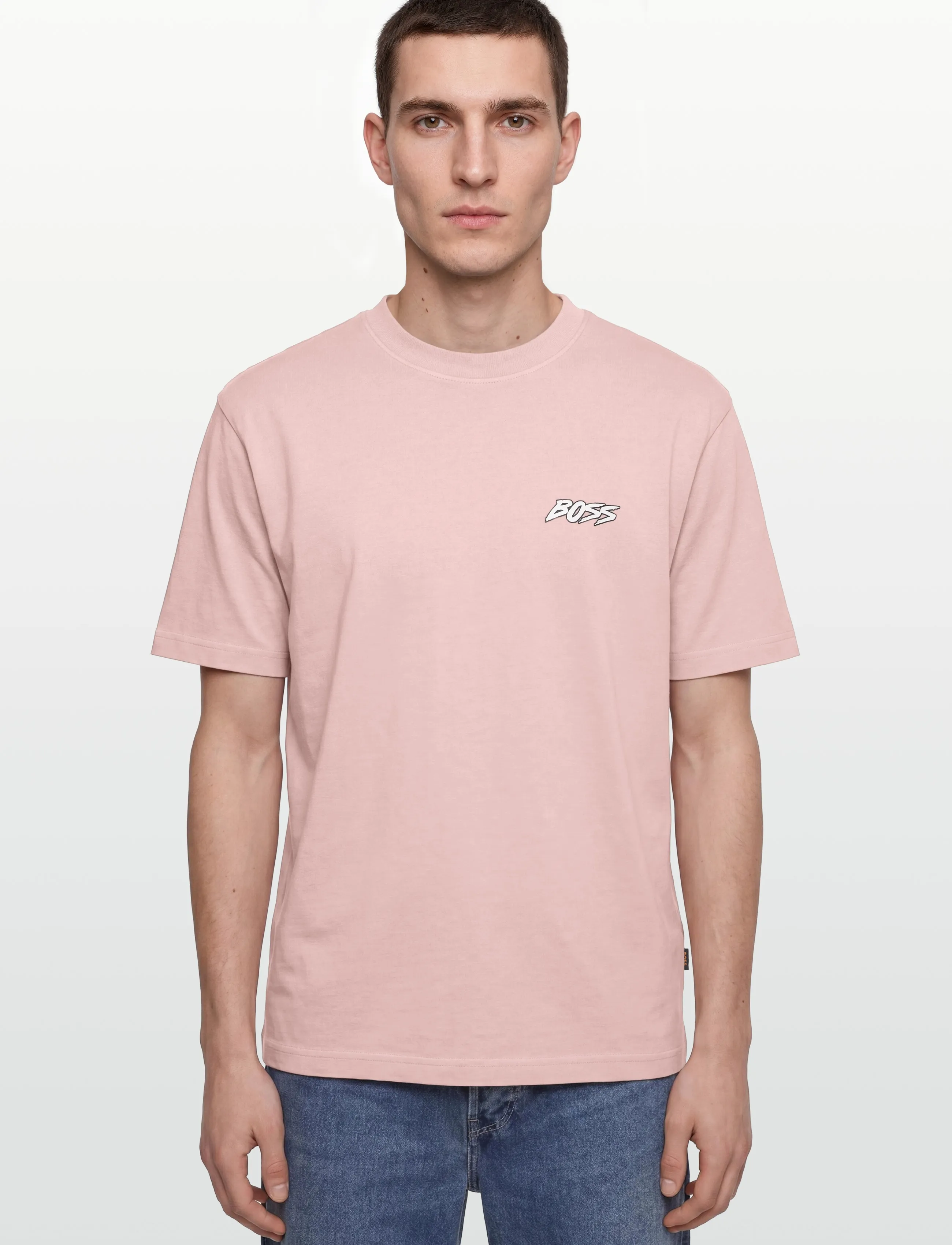 BOSS - Te_SurfWash - kurzärmelige - open pink - 3