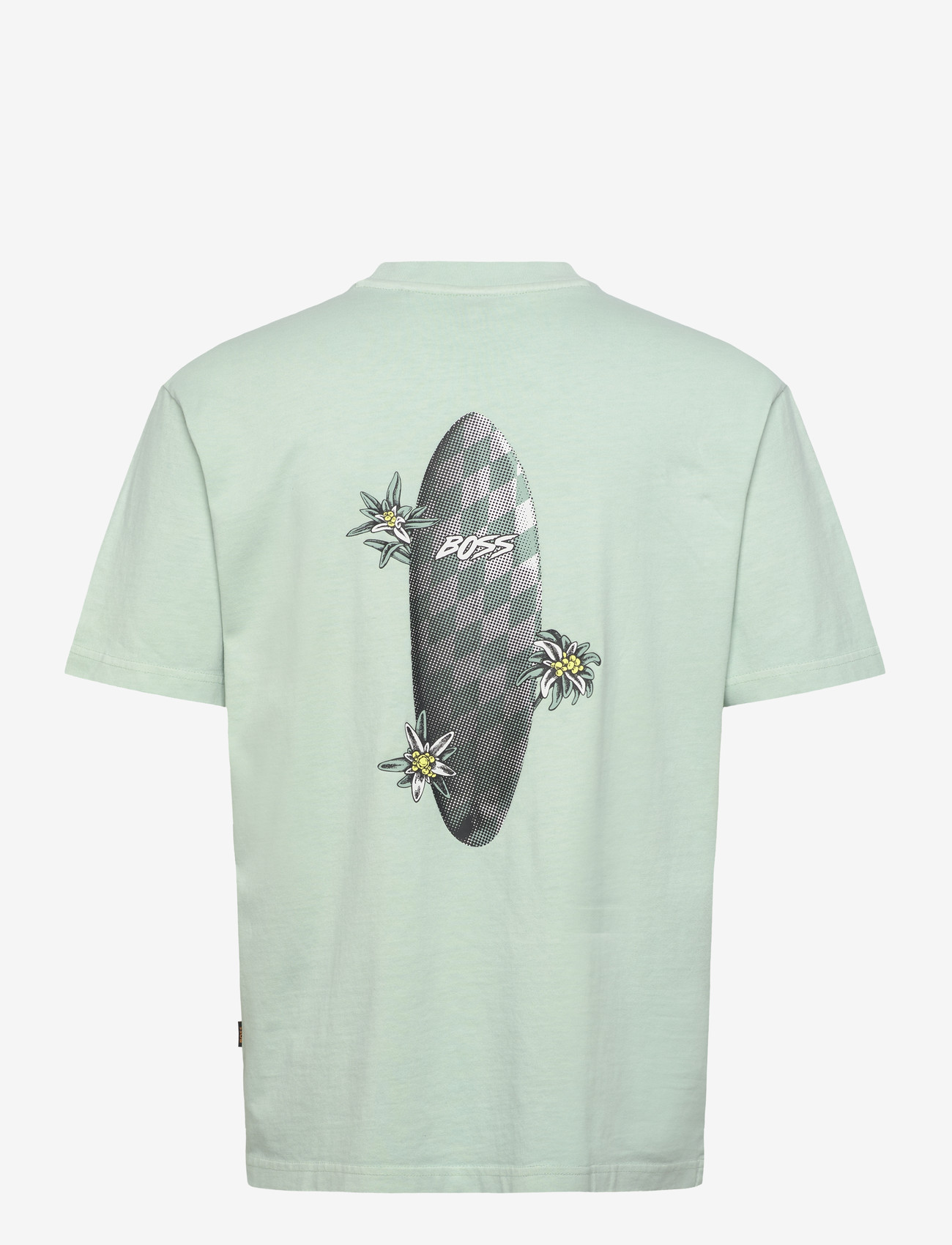 BOSS - Te_SurfWash - short-sleeved t-shirts - turquoise/aqua - 1