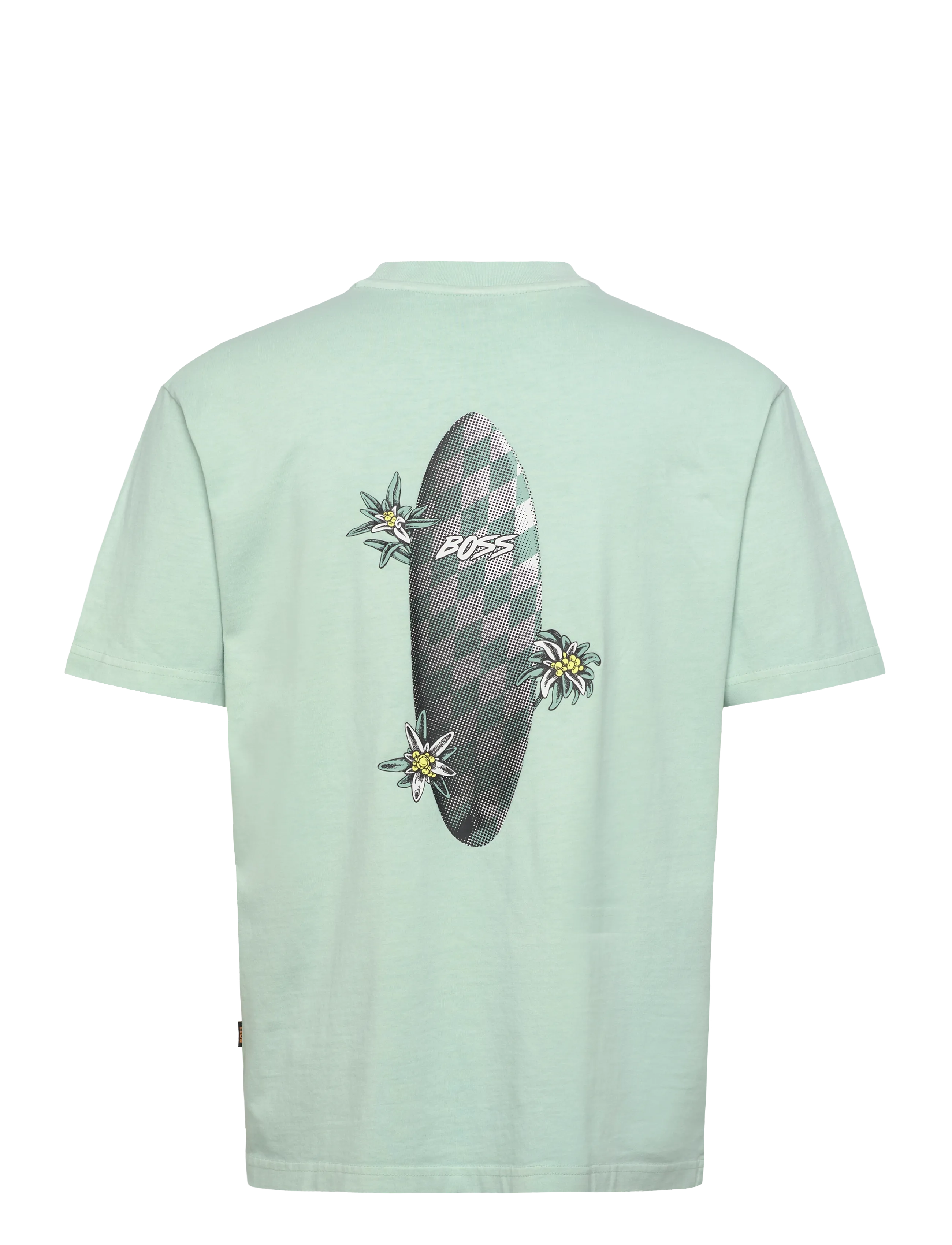 BOSS - Te_SurfWash - short-sleeved t-shirts - turquoise/aqua - 1
