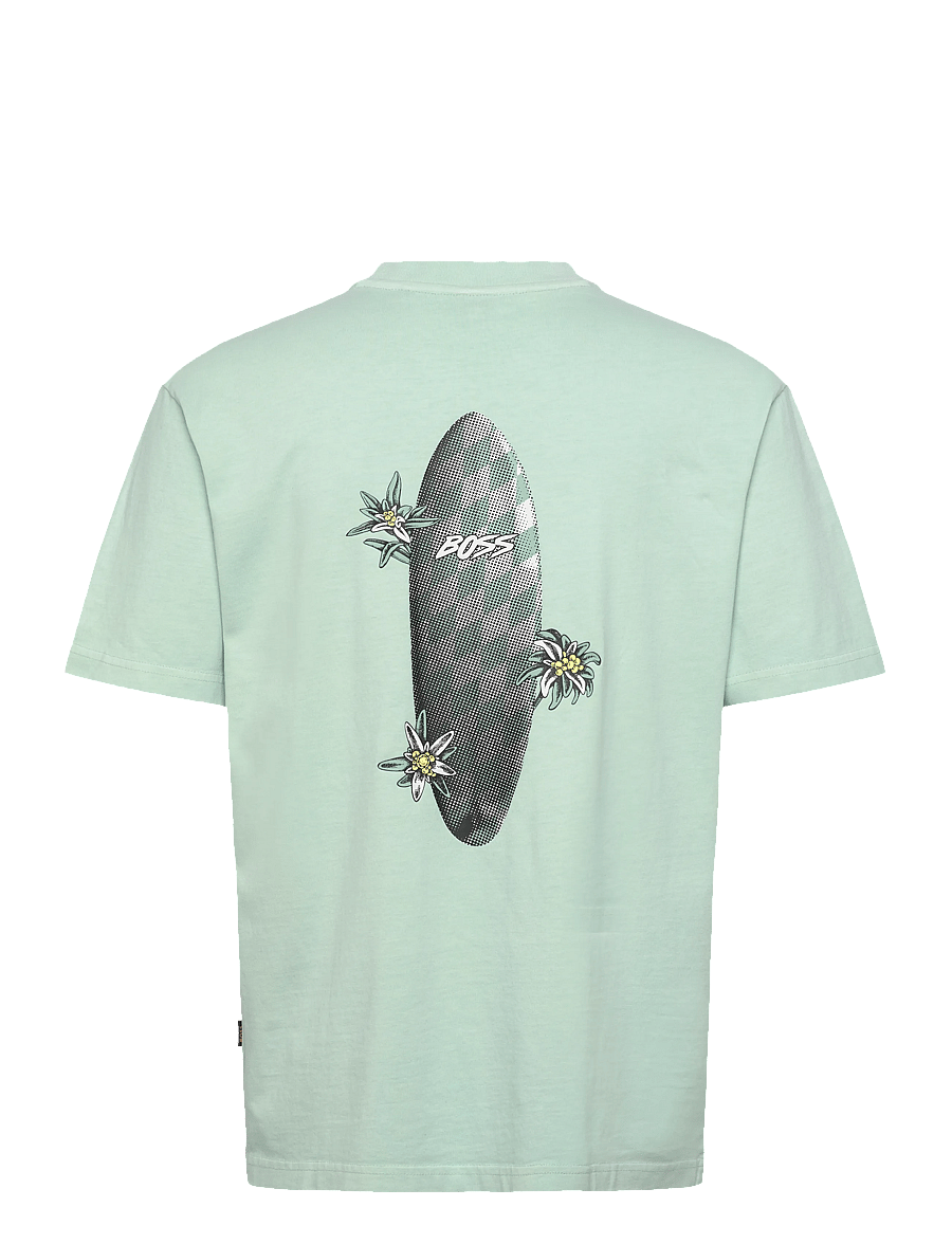 BOSS - Te_SurfWash - short-sleeved t-shirts - turquoise/aqua - 2