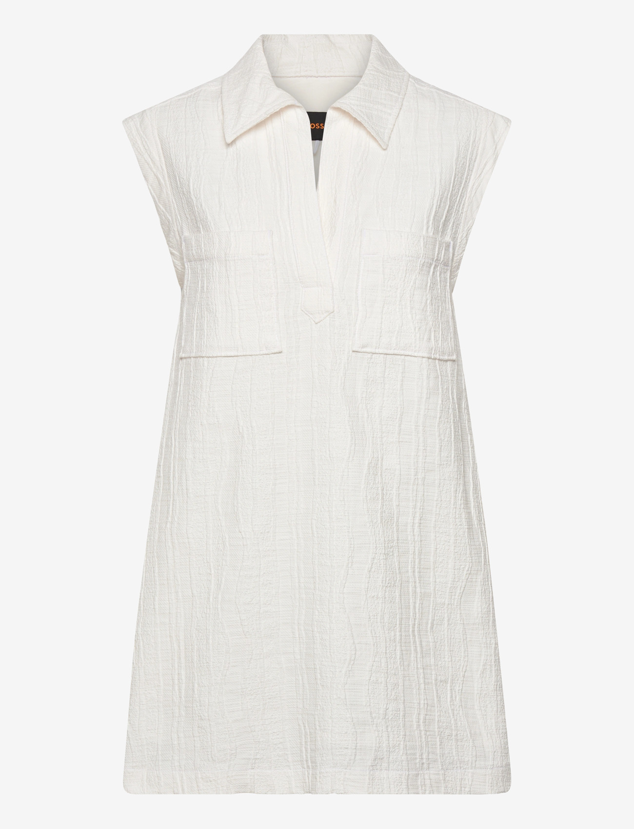 BOSS - C_Daratela - shirt dresses - white - 0
