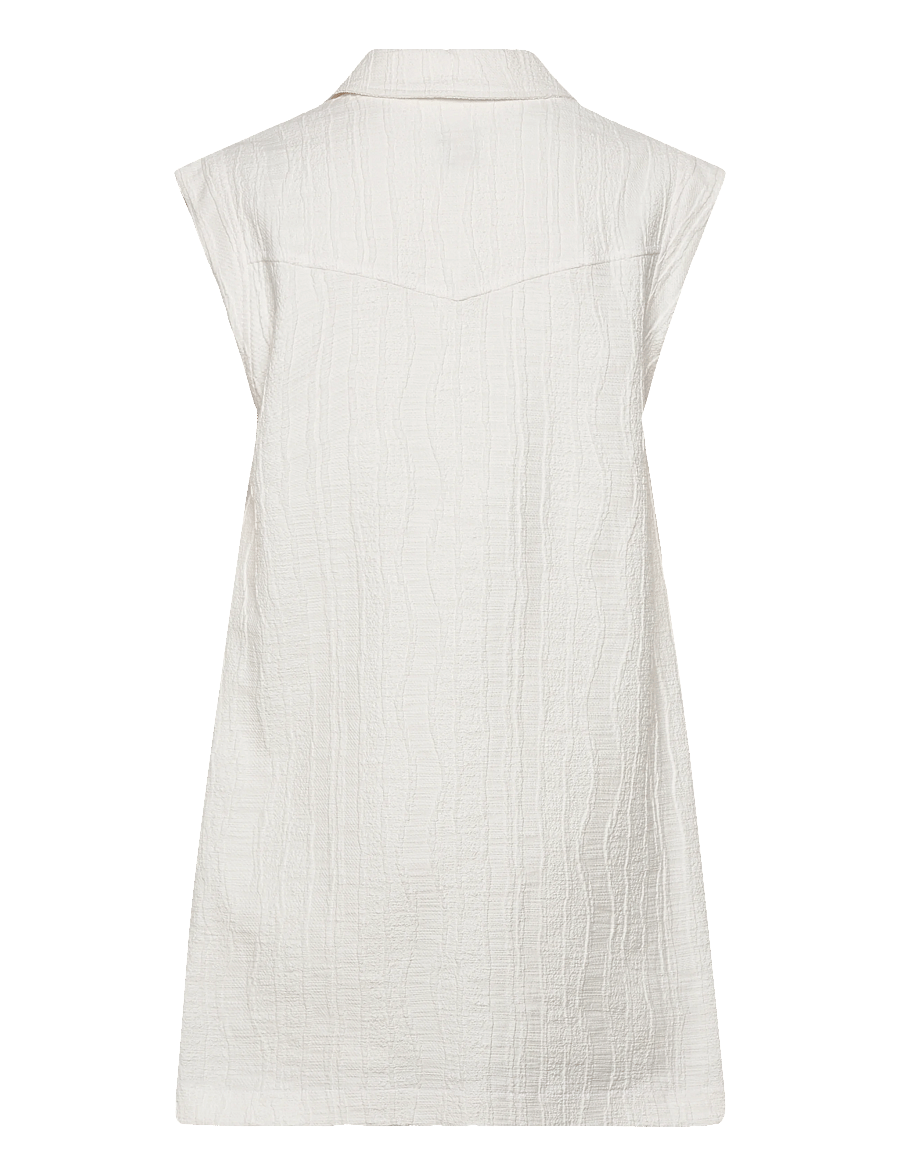 BOSS - C_Daratela - skjortklänningar - white - 2