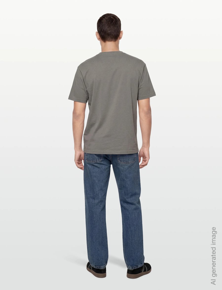 BOSS - Te_Laser - short-sleeved t-shirts - open grey - 4