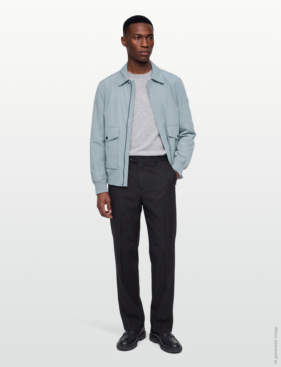BOSS - Ocruise - spring jackets - open grey - 0