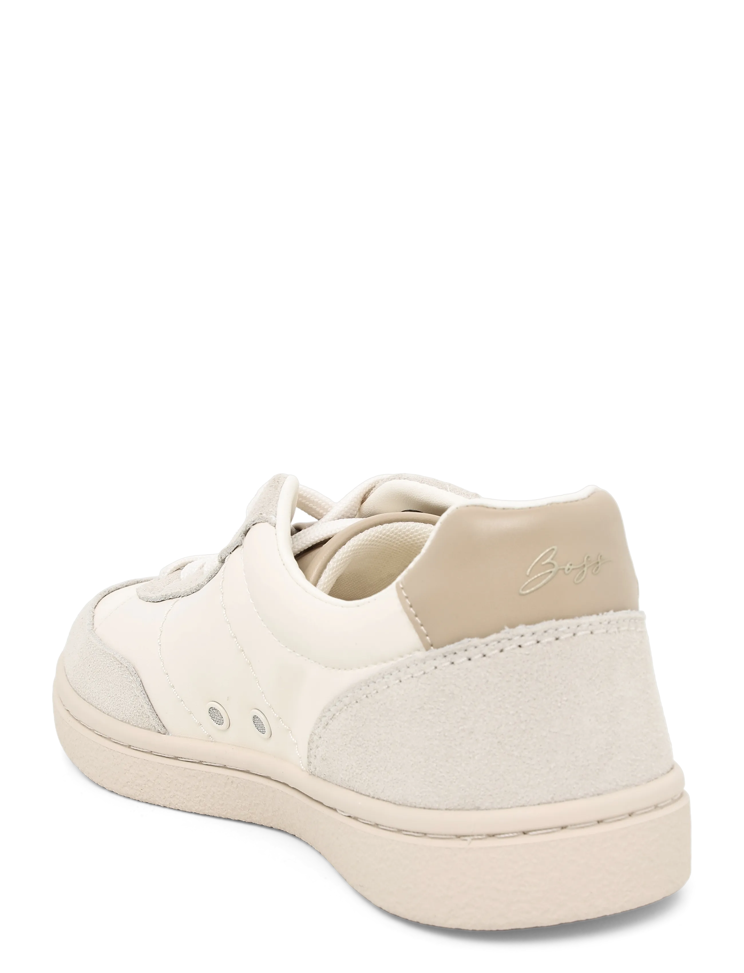 BOSS - Everlynn_Tenn_pumf - låga sneakers - open white - 1