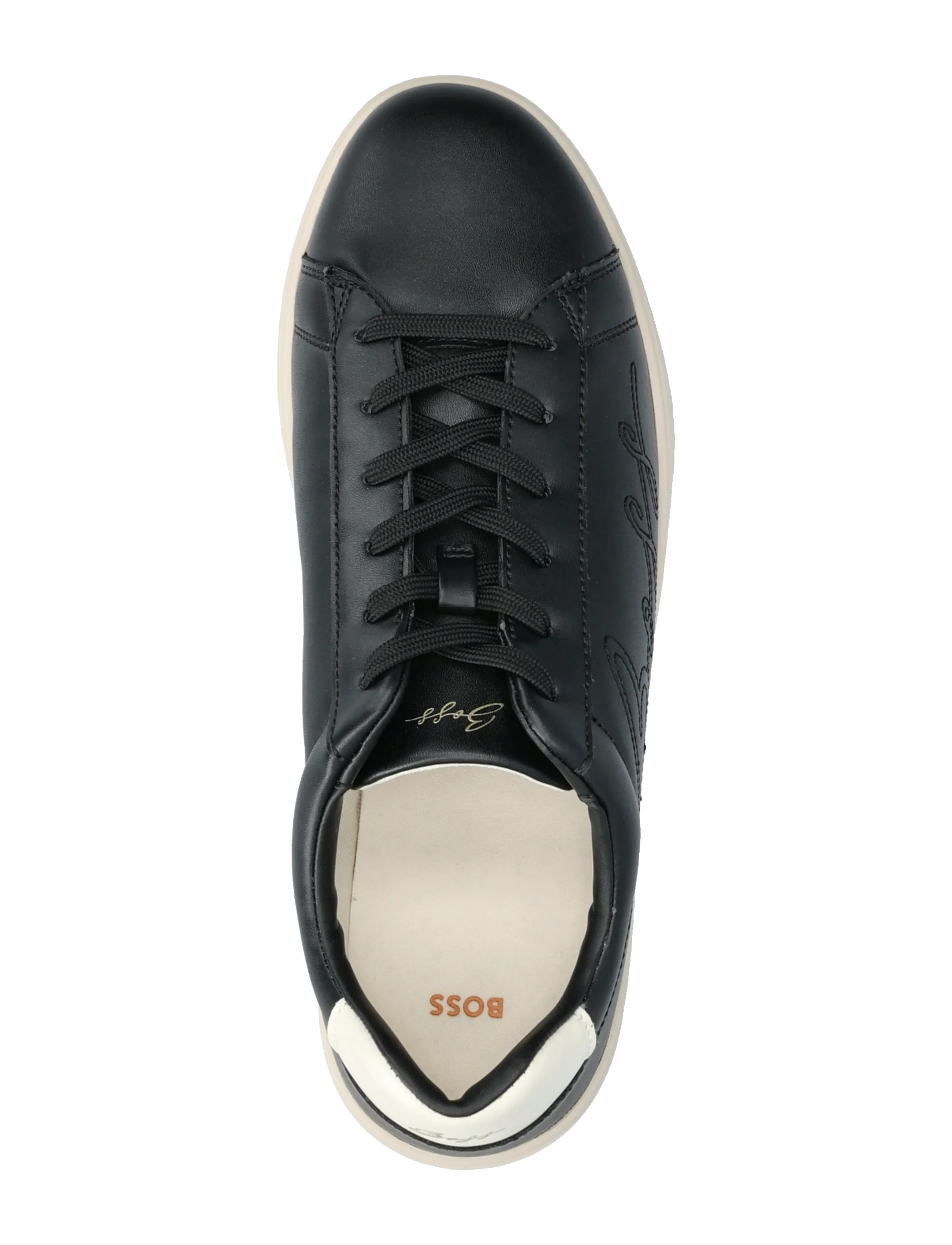 BOSS - Everlynn_Tenn_pu - låga sneakers - black - 3