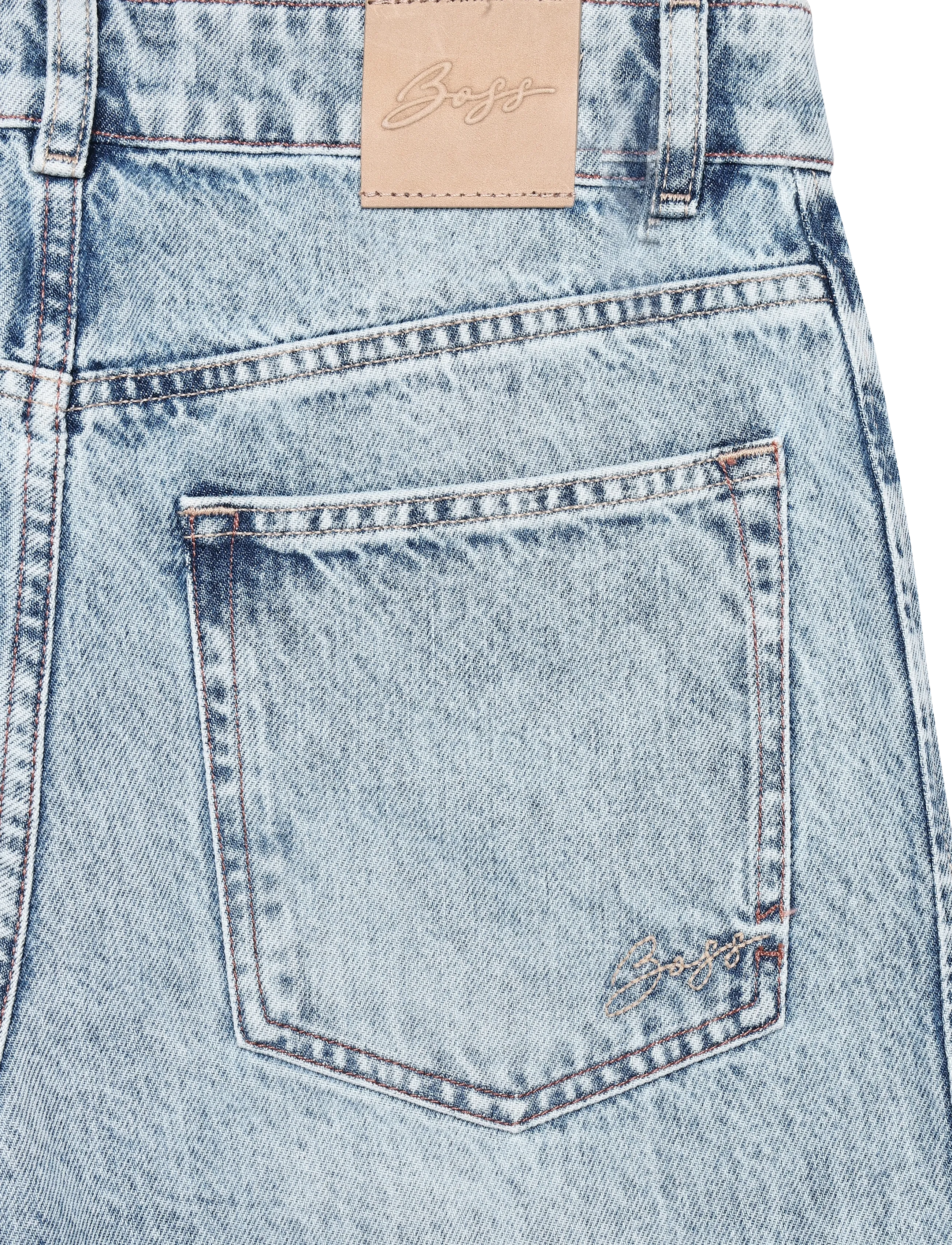 BOSS - C_MARLENE SLIT HR - open blue - 4