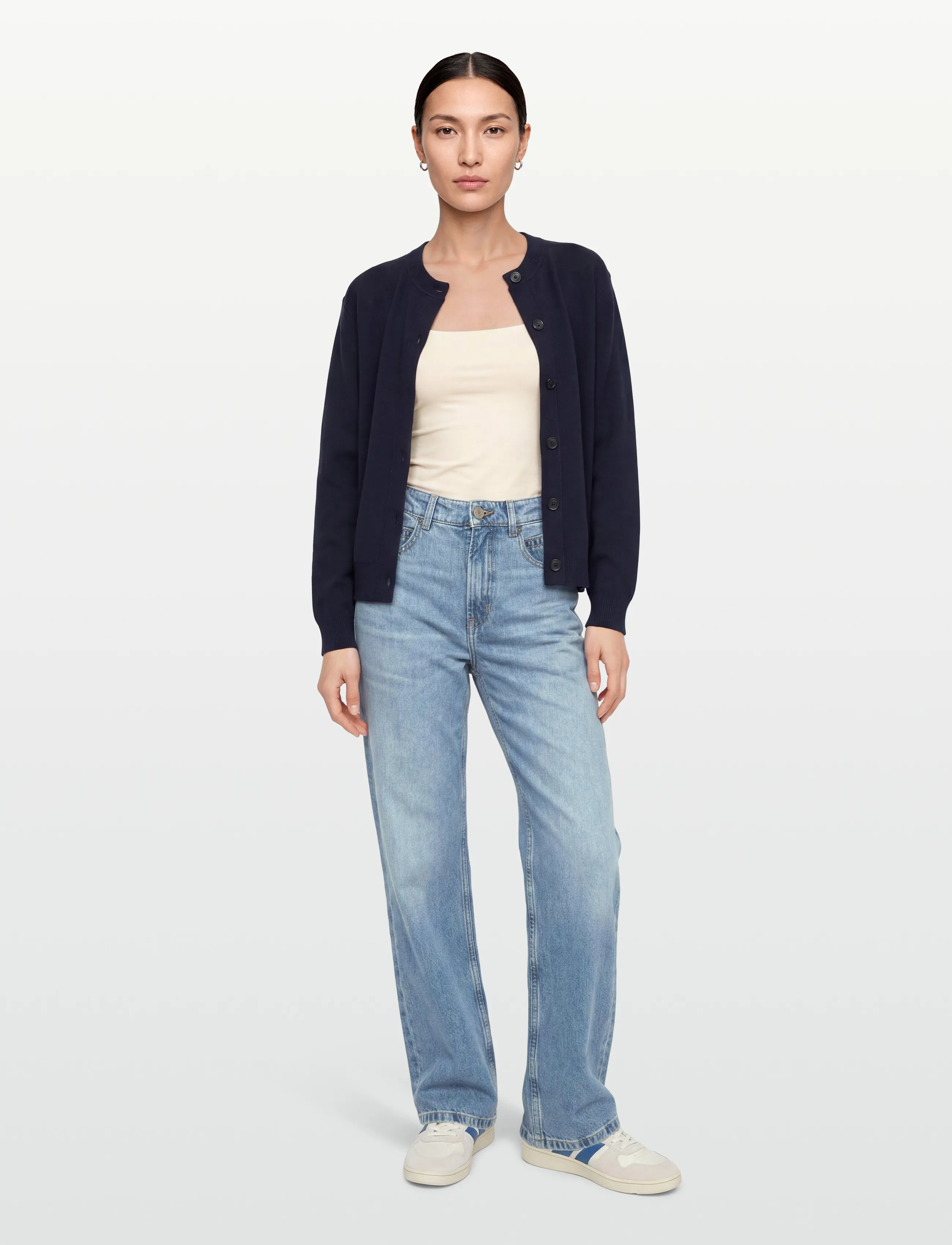 BOSS C_MARLENE HR 13.0 - Hosen mit weitem Bein - LIGHT/PASTEL BLUE / blue