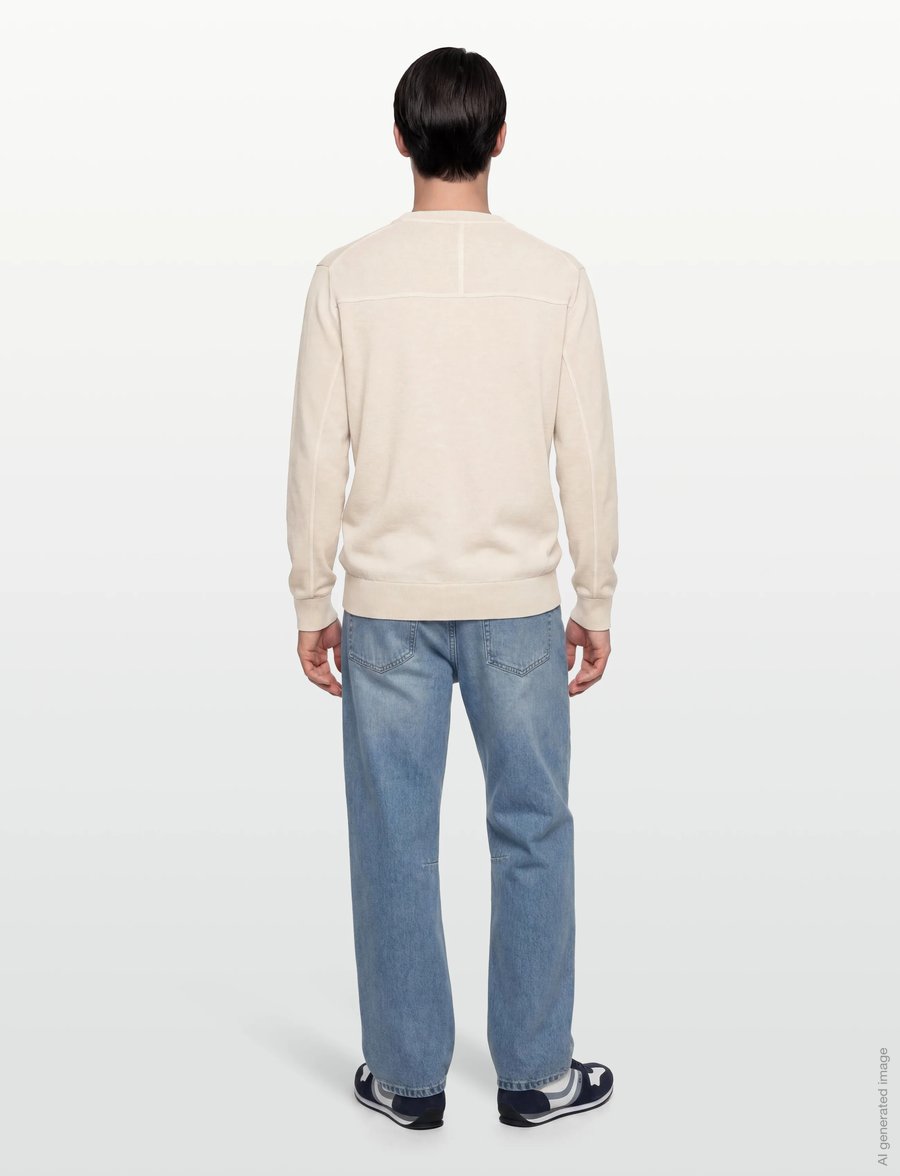 BOSS - We_Tile - sweatshirts - light beige - 4