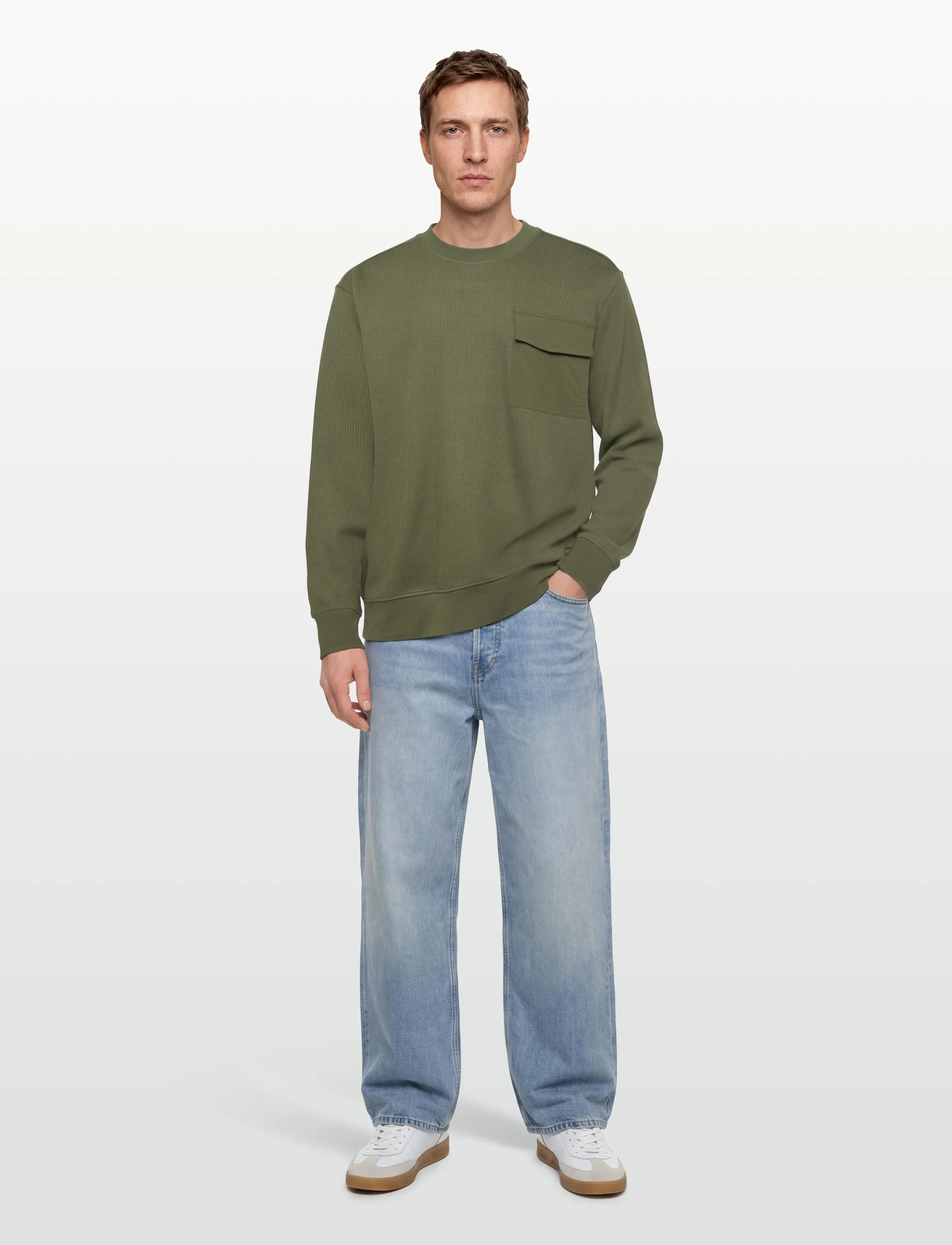 BOSS We_Urban - Sweatshirts - BRIGHT GREEN / green