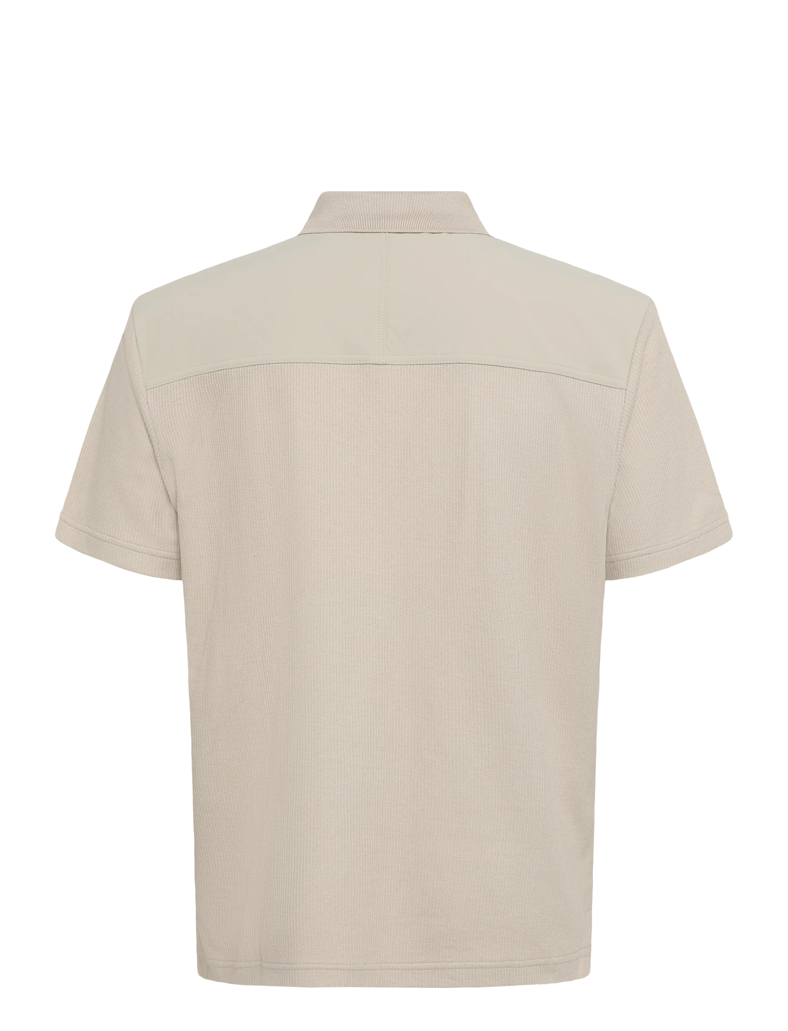 BOSS - Pe_RibNylon - polostrik - light beige - 1