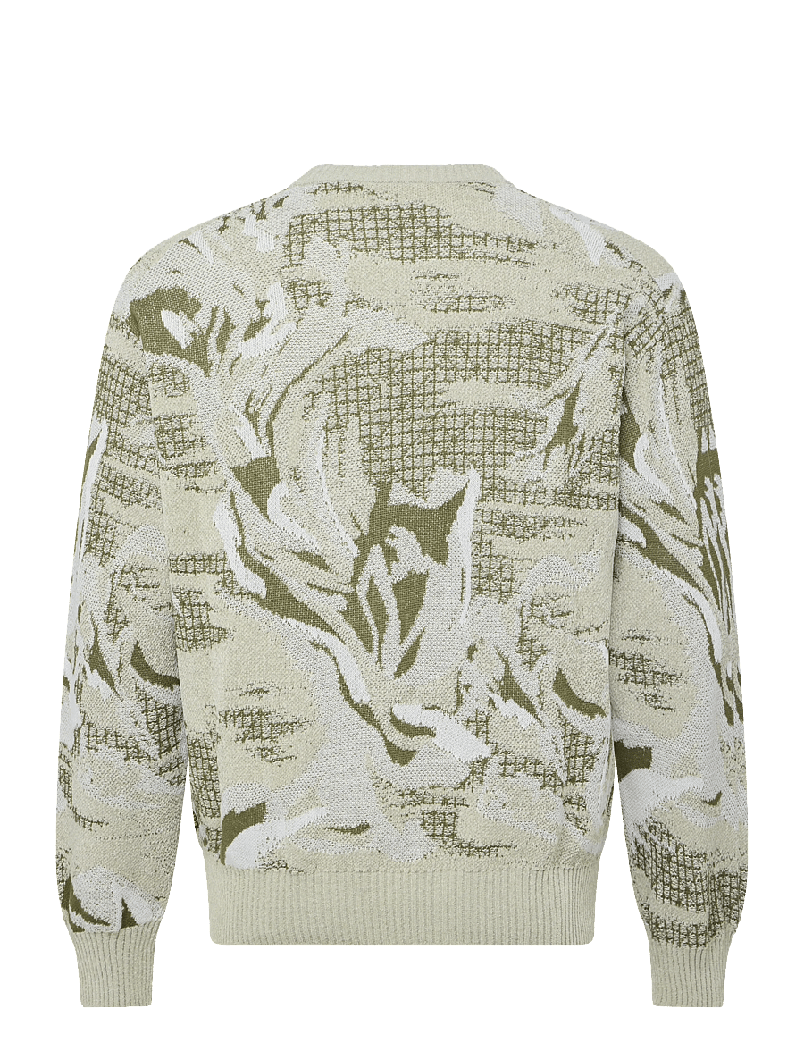 BOSS - Afloralo - rundhals - light beige - 1