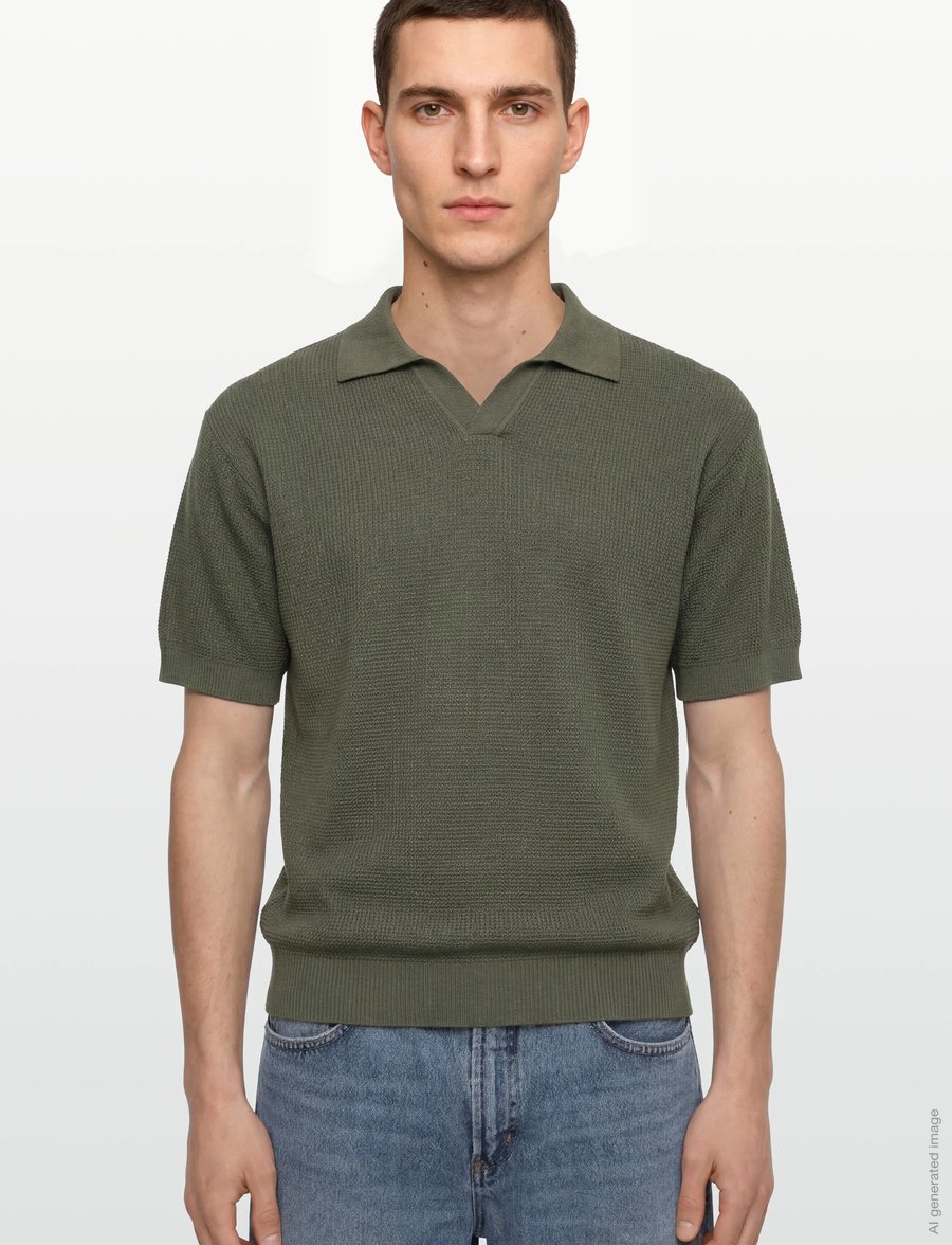 BOSS - Kocello - langärmlige strick-polohemden - bright green - 3