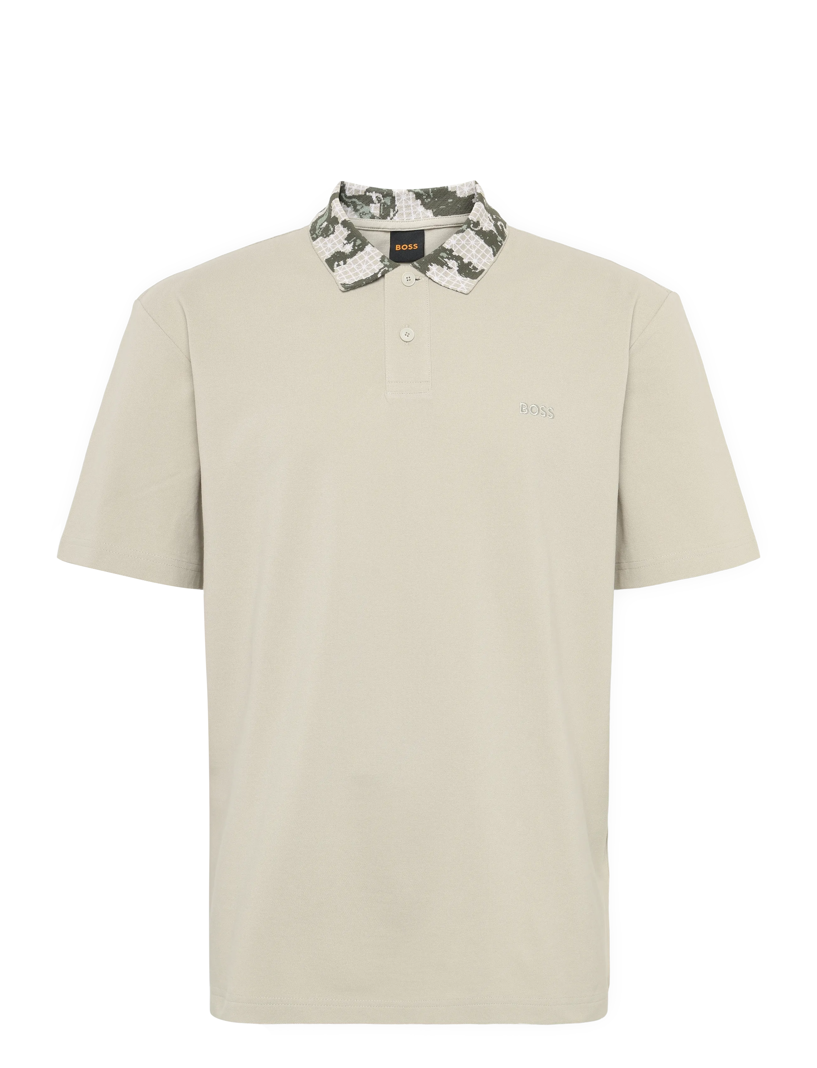 BOSS Pe_Barb - Kortärmade pikéer - LIGHT BEIGE / beige
