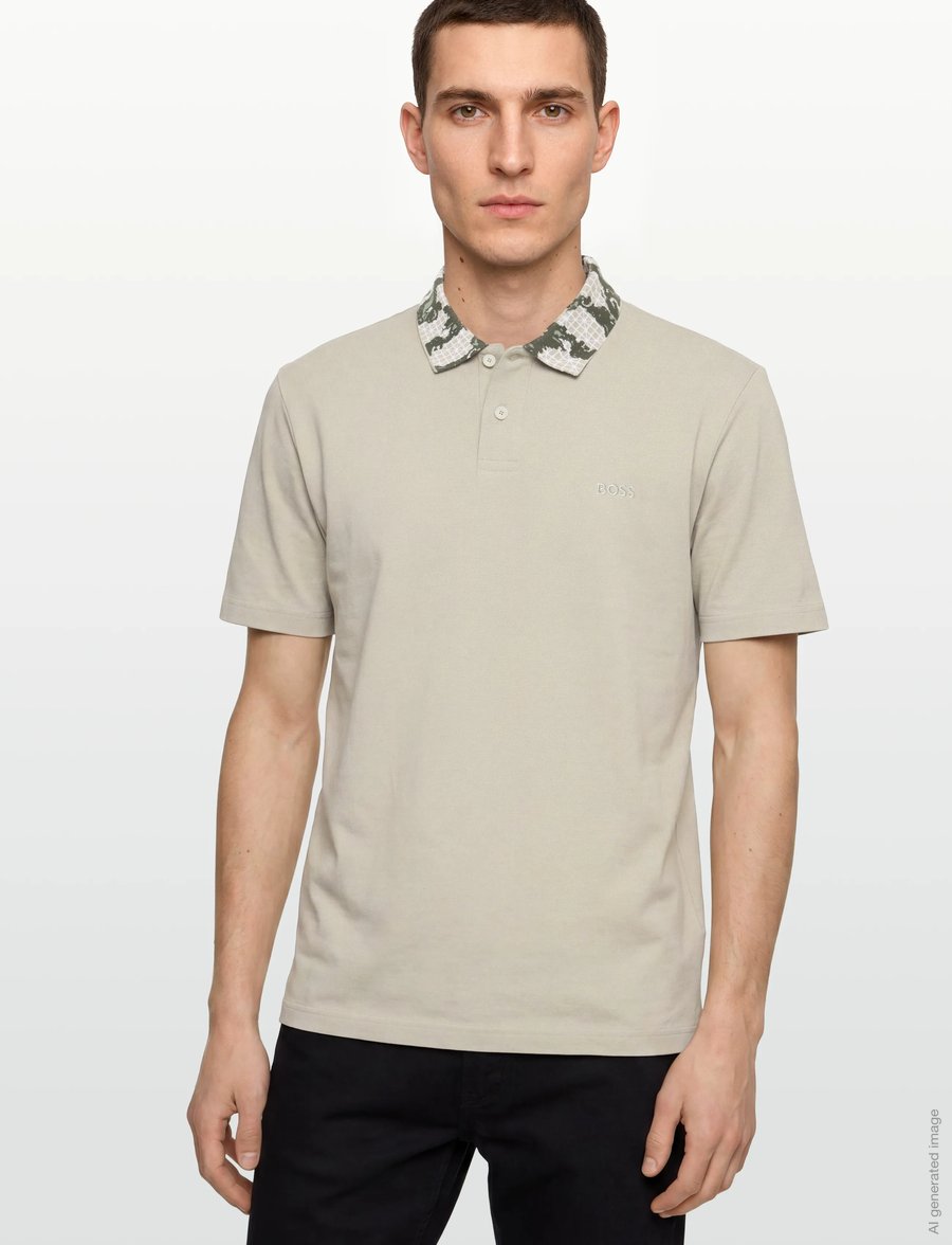 BOSS - Pe_Barb - kortærmede poloer - light beige - 3